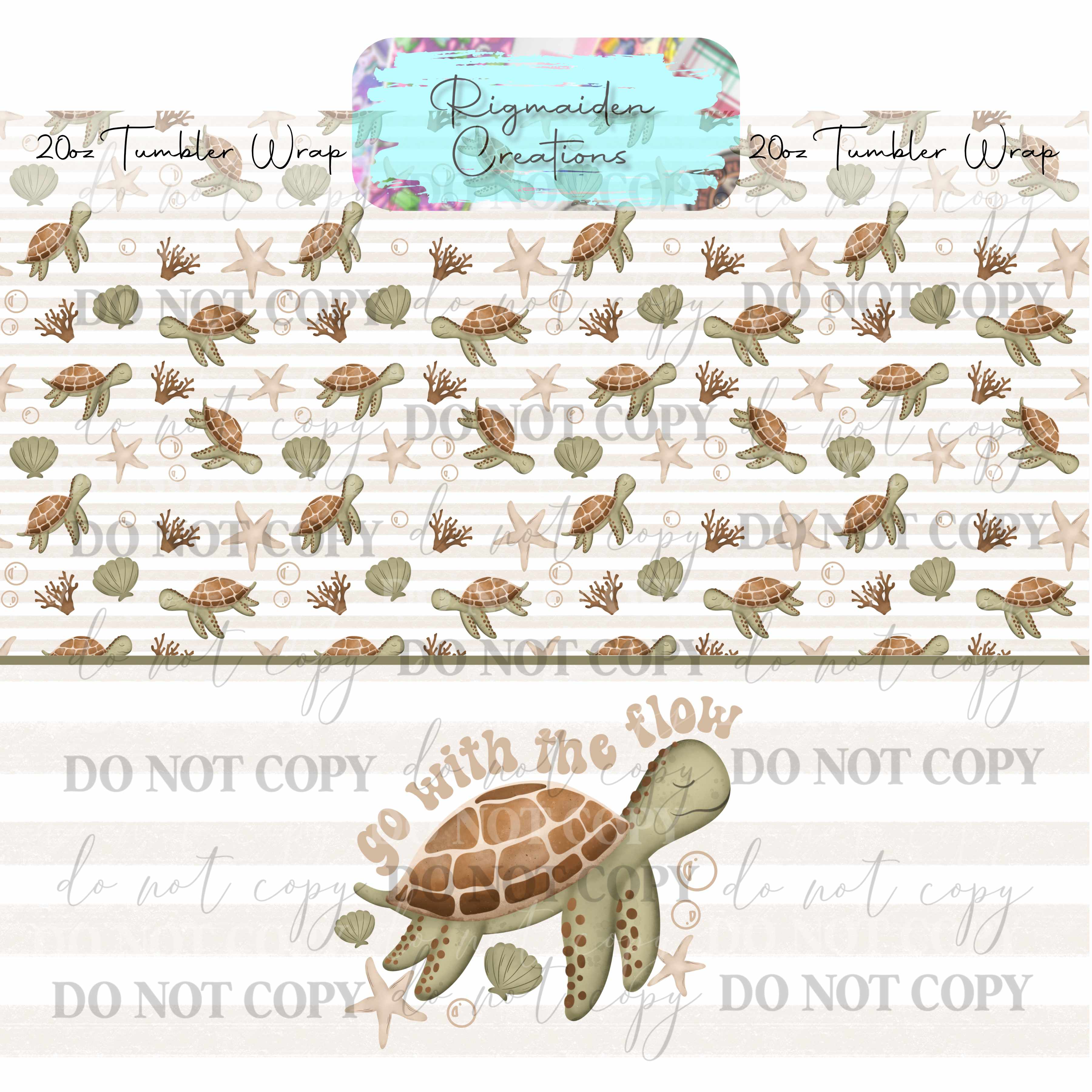 Chill Vibe - 20oz Tumbler Wrap