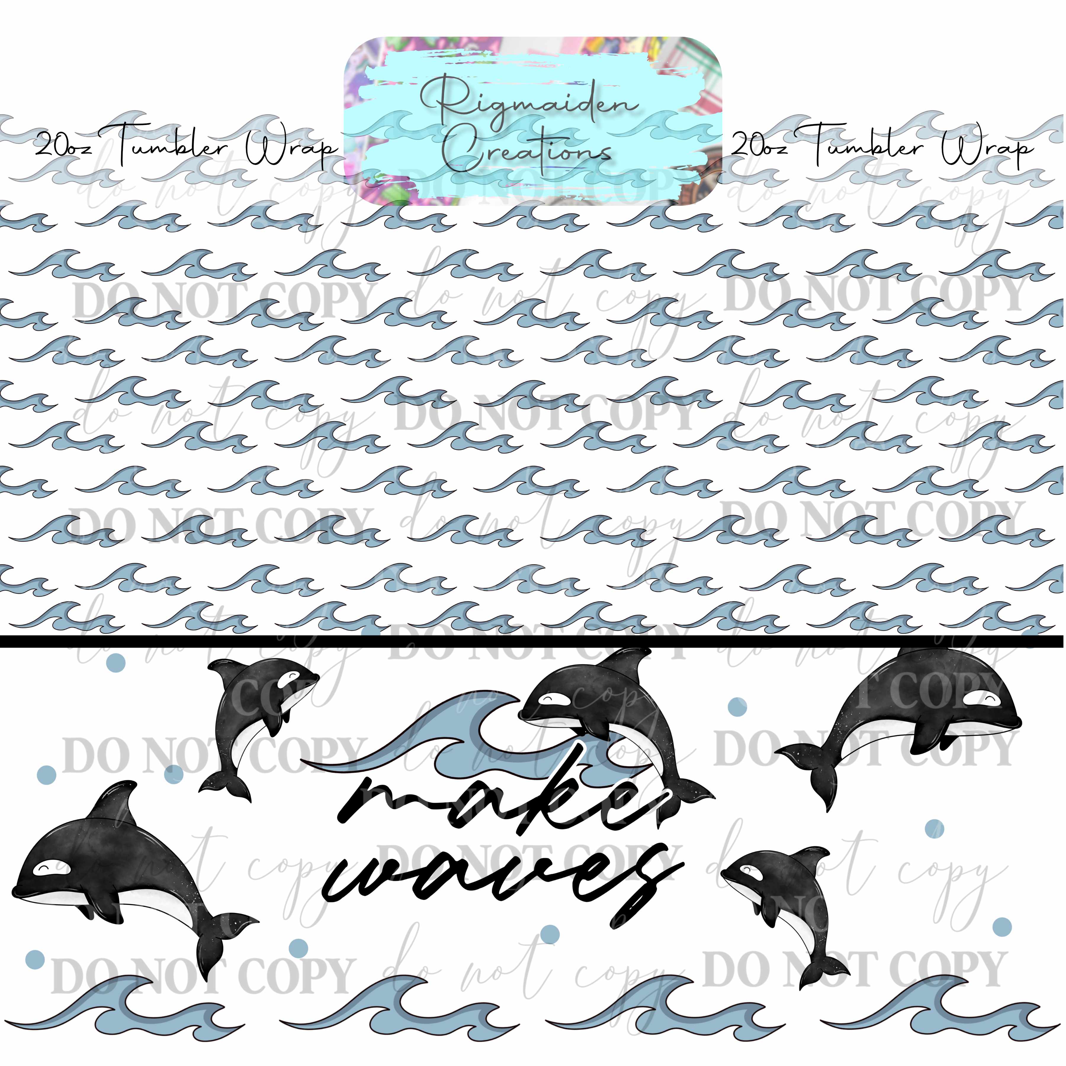 Ocean Majesty - 20oz Tumbler Wrap