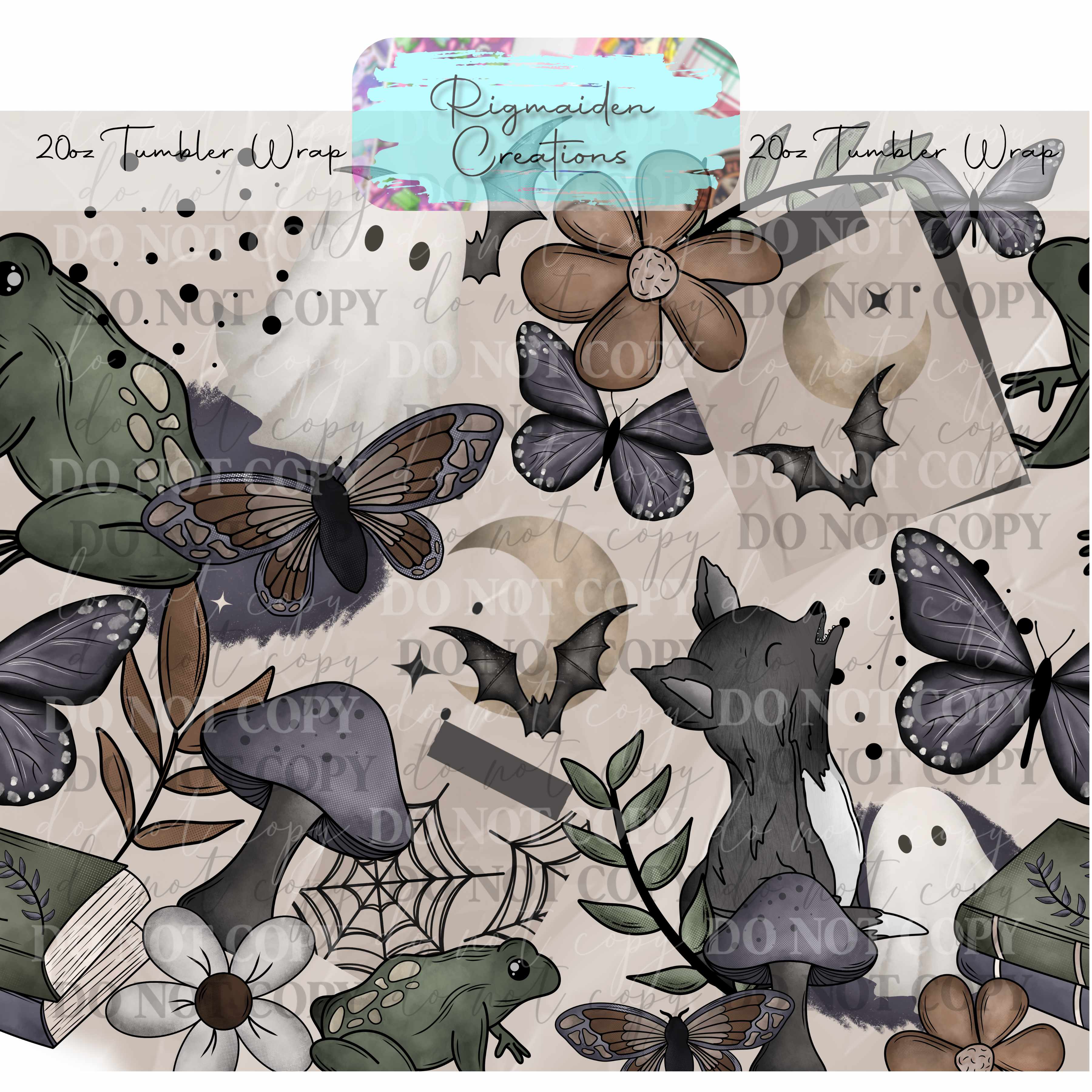 Mystic Wonderland - 20oz Tumbler Wrap