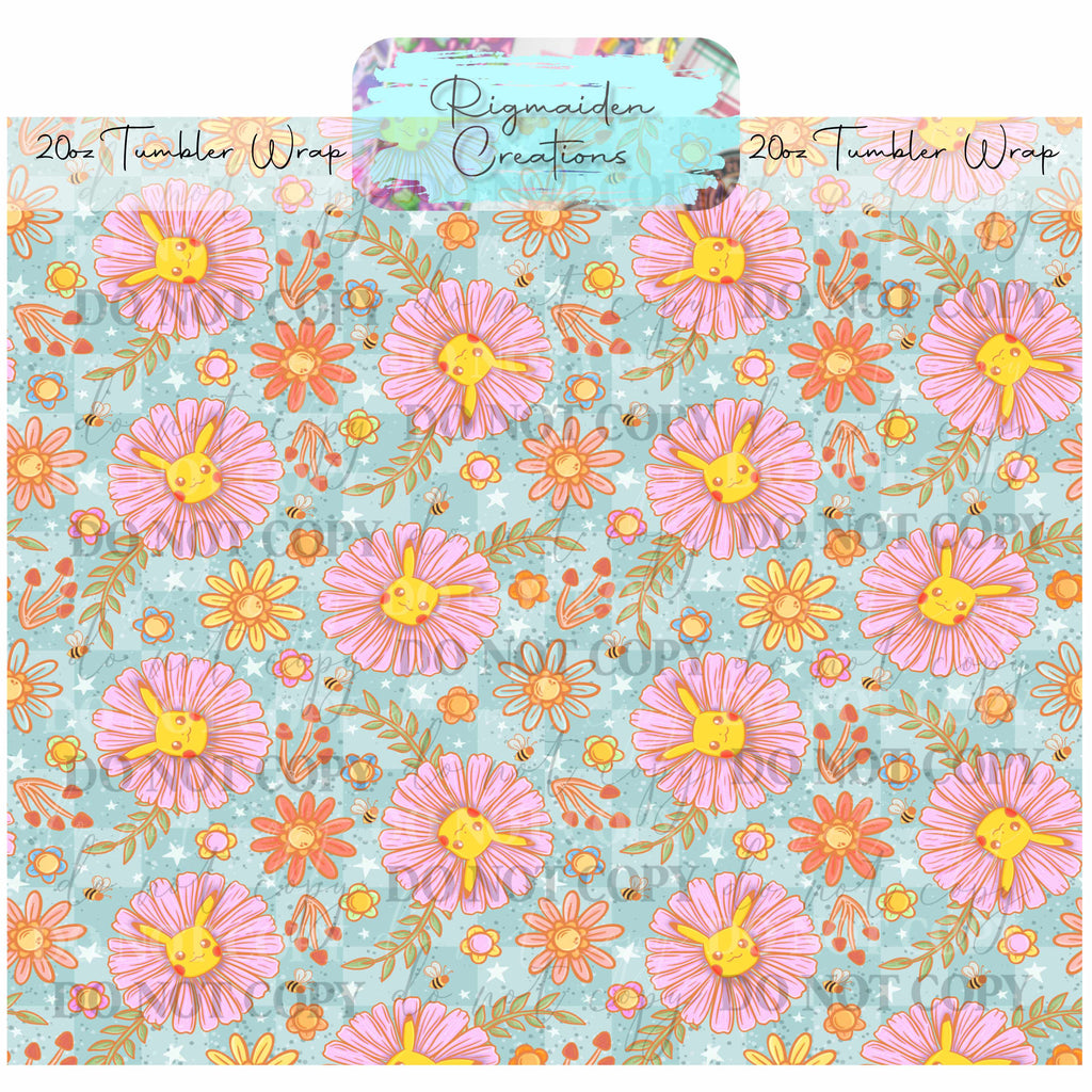 Bolt-Tail Critter - 20oz Tumbler Wrap {Multiple}