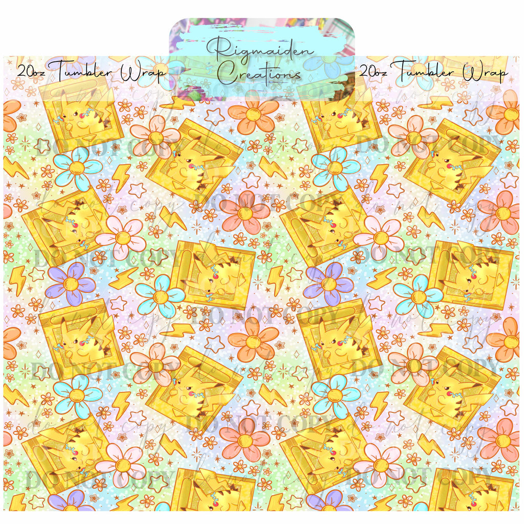 Bolt-Tail Critter - 20oz Tumbler Wrap {Multiple}