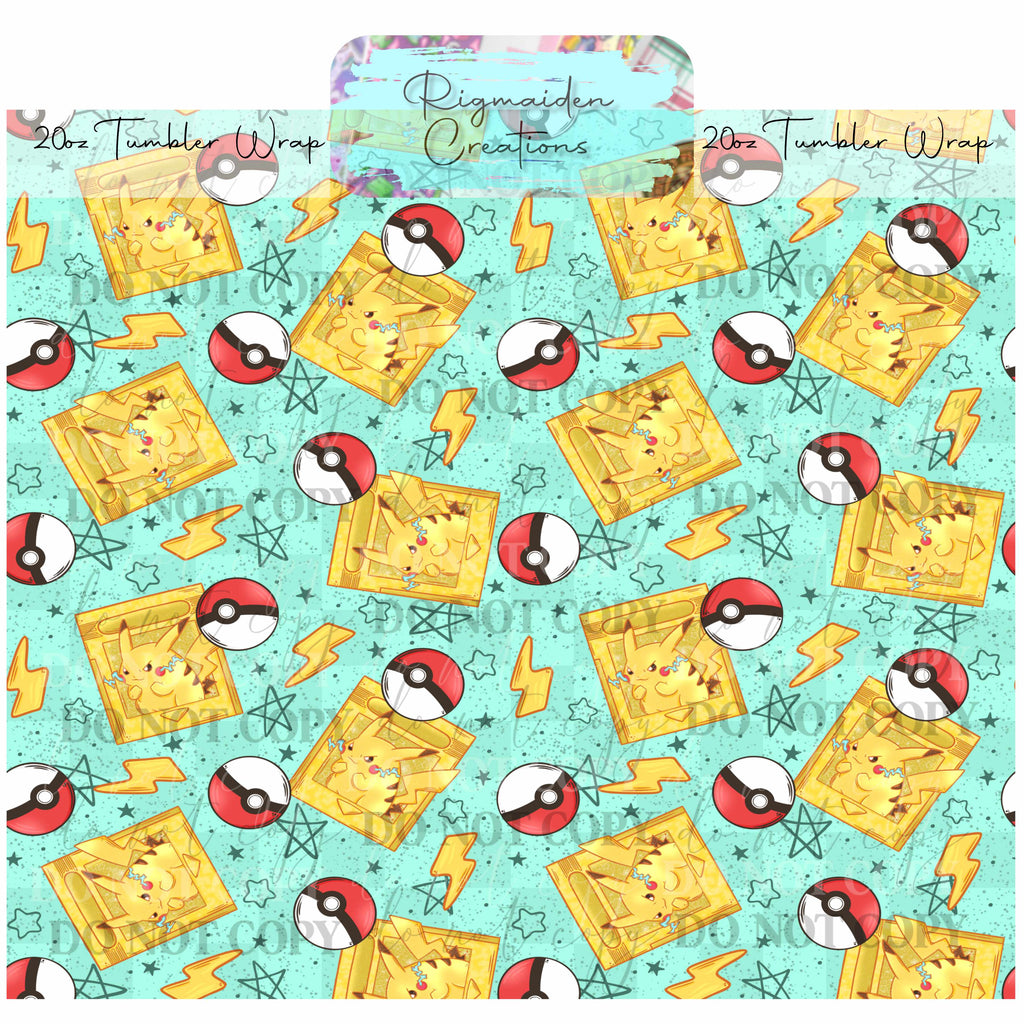 Bolt-Tail Critter - 20oz Tumbler Wrap {Multiple}