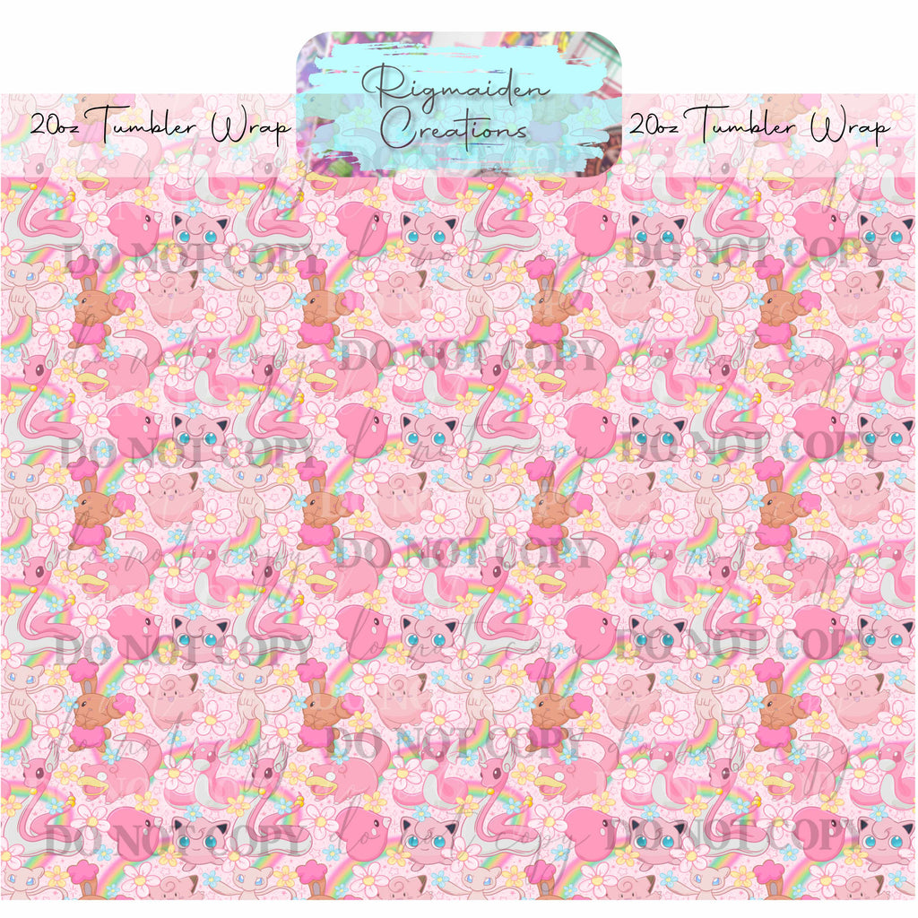 Aqua Critter - 20oz Tumbler Wrap {Multiple}