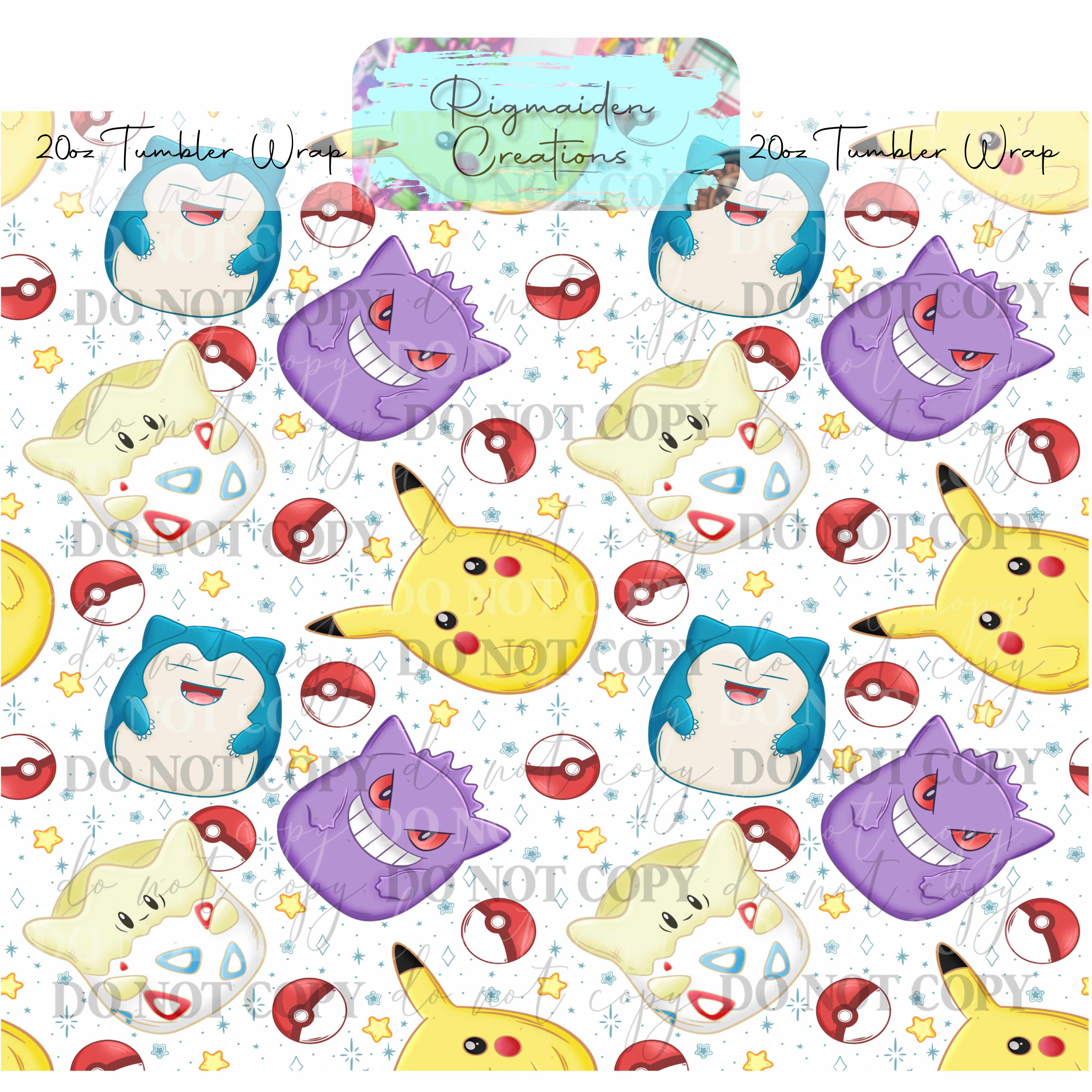 Spooky Ghost - 20oz Tumbler Wrap {Multiple}