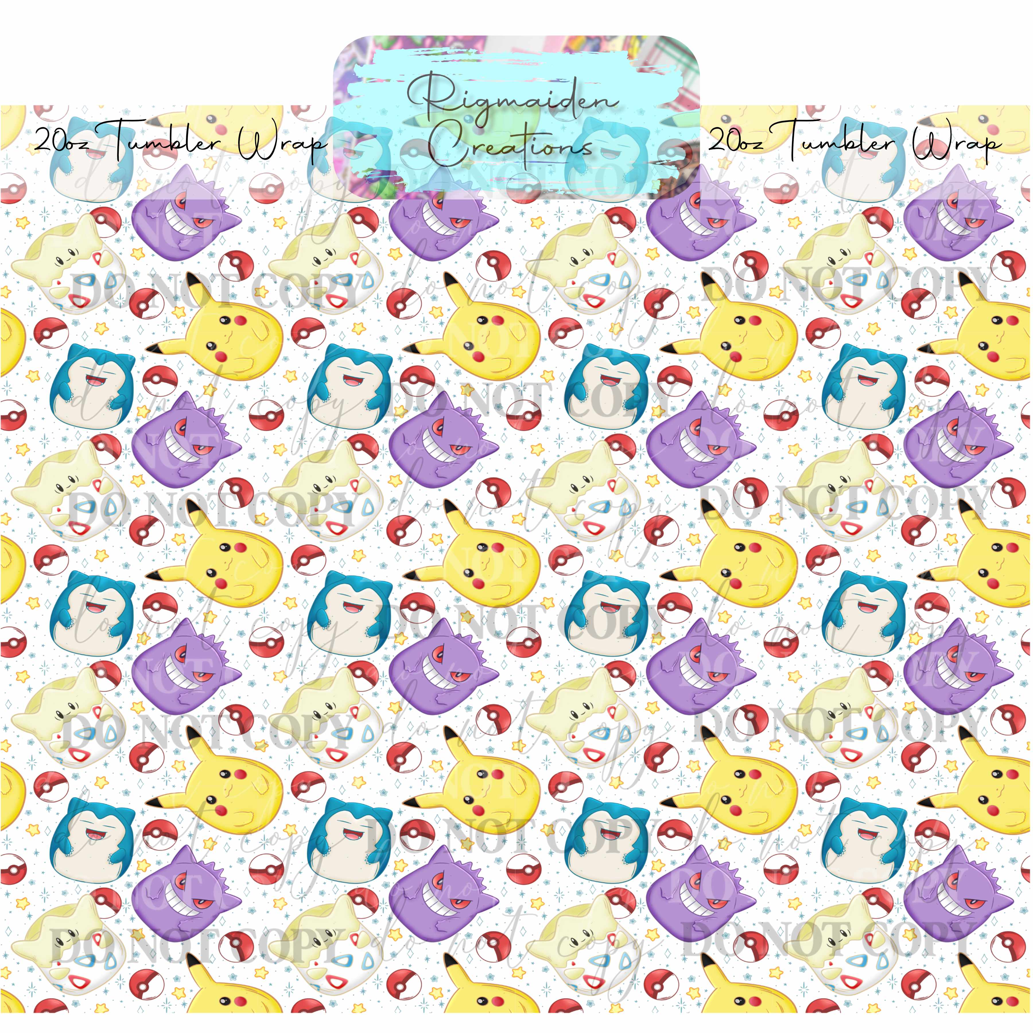 Spooky Ghost - 20oz Tumbler Wrap {Multiple}