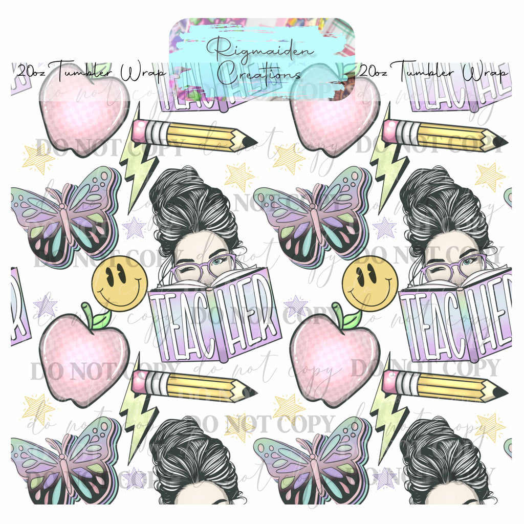Teaching - 20oz Tumbler Wrap {Multiple}