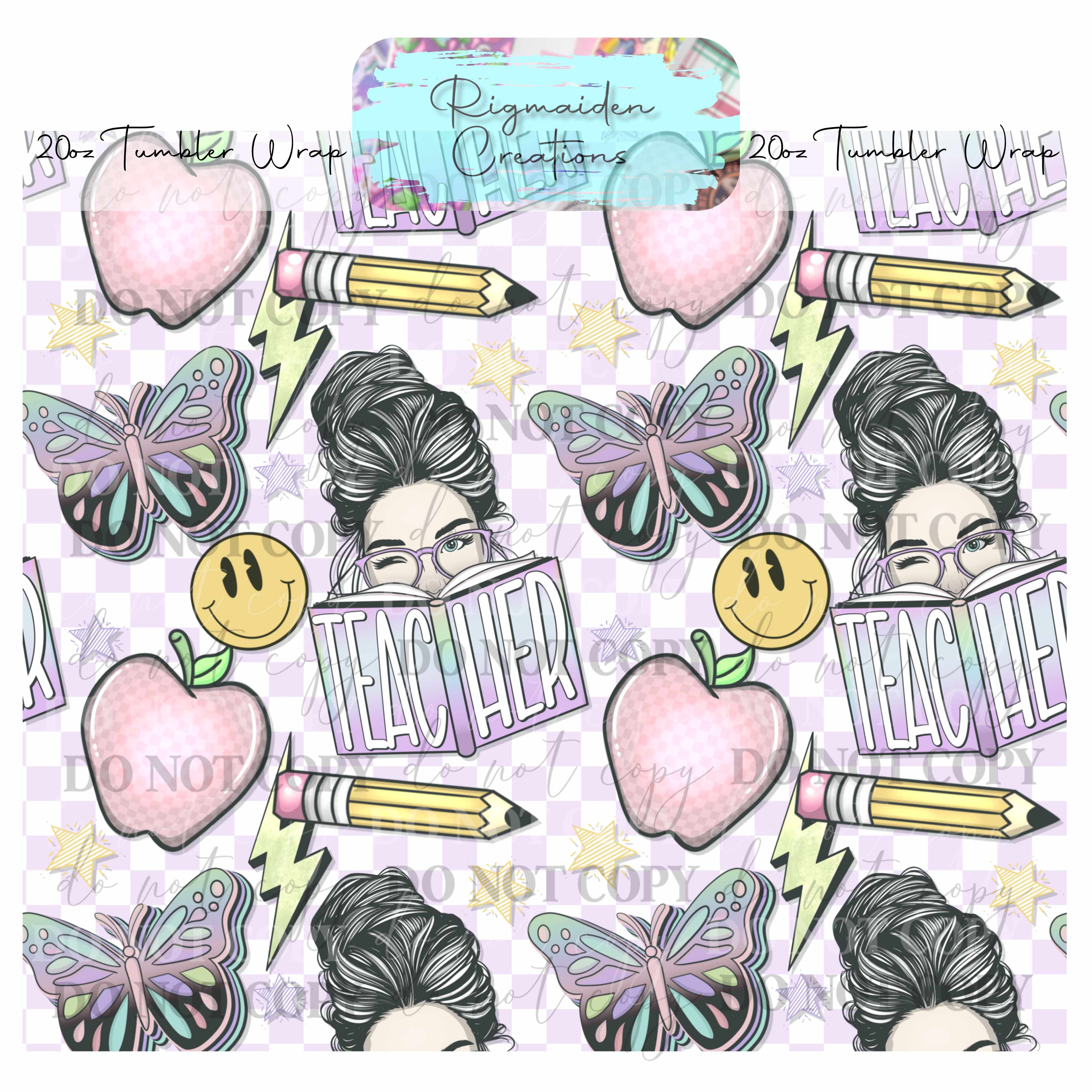 Teaching - 20oz Tumbler Wrap {Multiple}