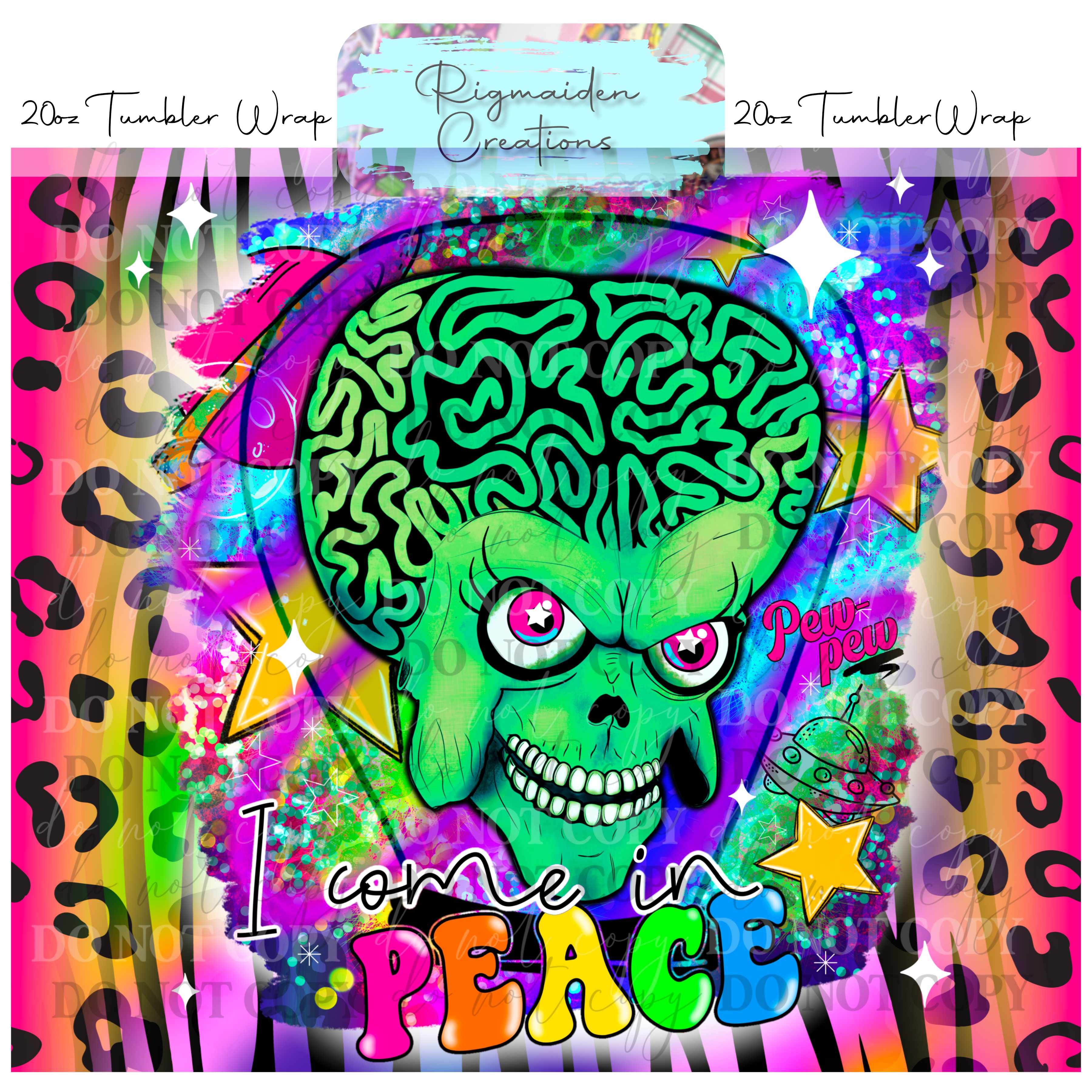 Pride Killer - 20oz Tumbler Wrap {Multiple}