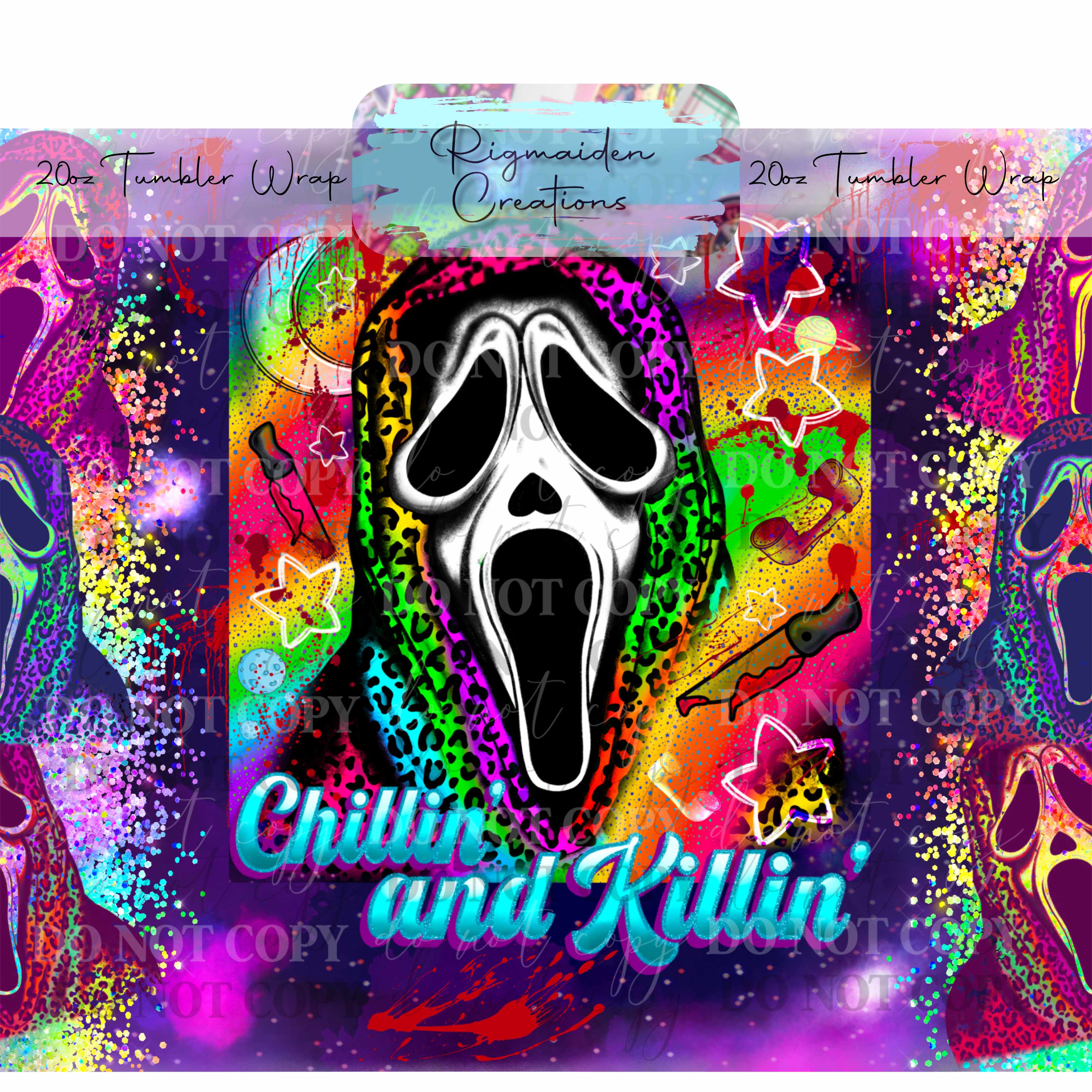 Pride Killer - 20oz Tumbler Wrap {Multiple}