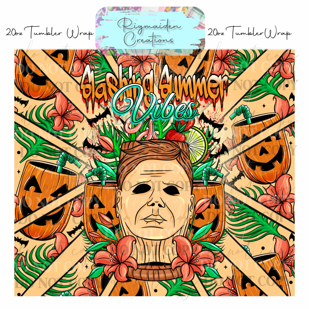 Tiki of Terror - 20oz Tumbler Wrap {Multiple}