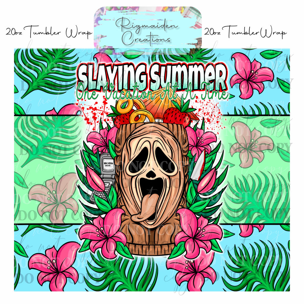 Tiki of Terror - 20oz Tumbler Wrap {Multiple}