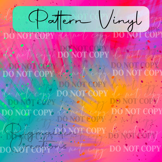 Ethereal Pastel Swirl Pattern Vinyl - 12x12