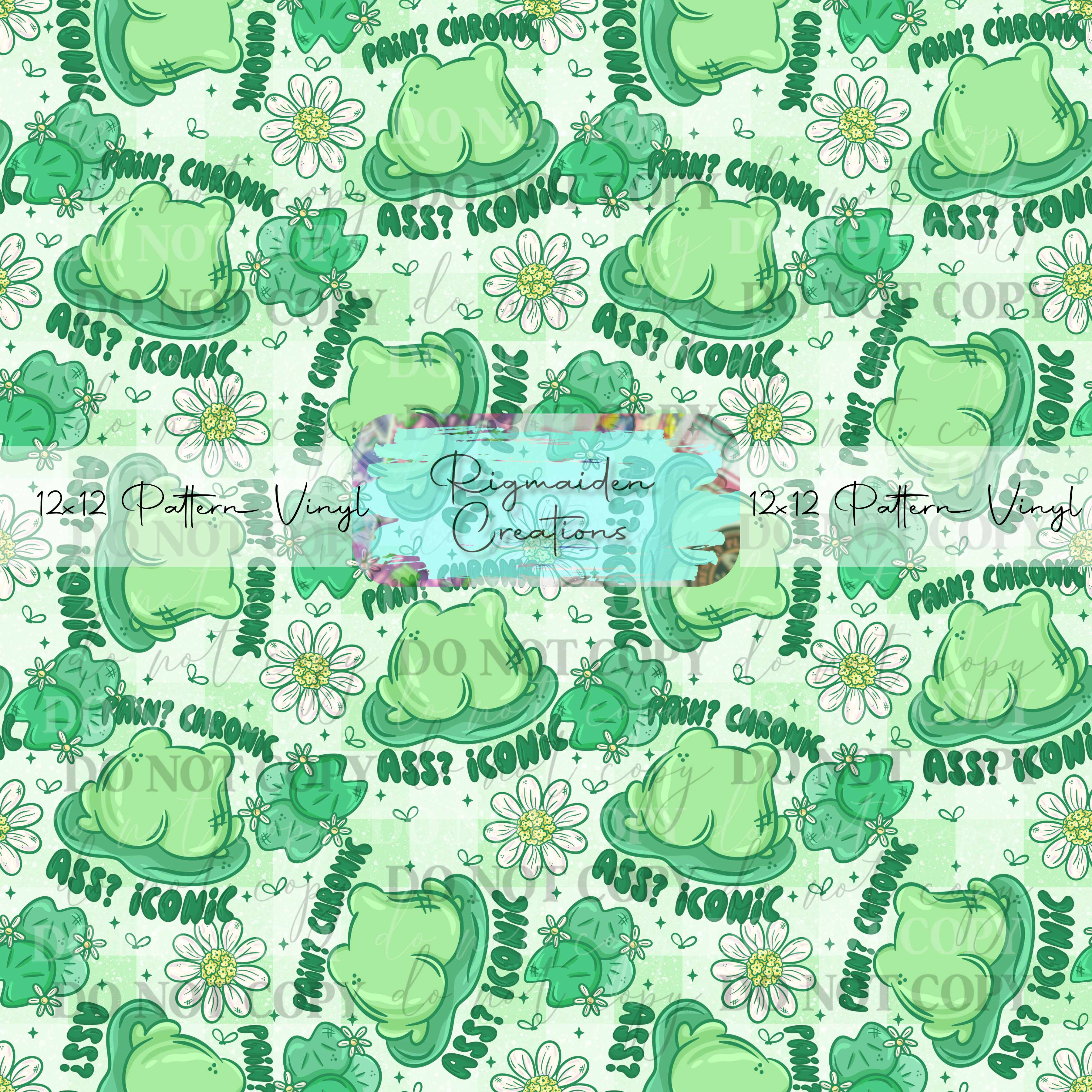 Chronic Pain Frog Vinyl