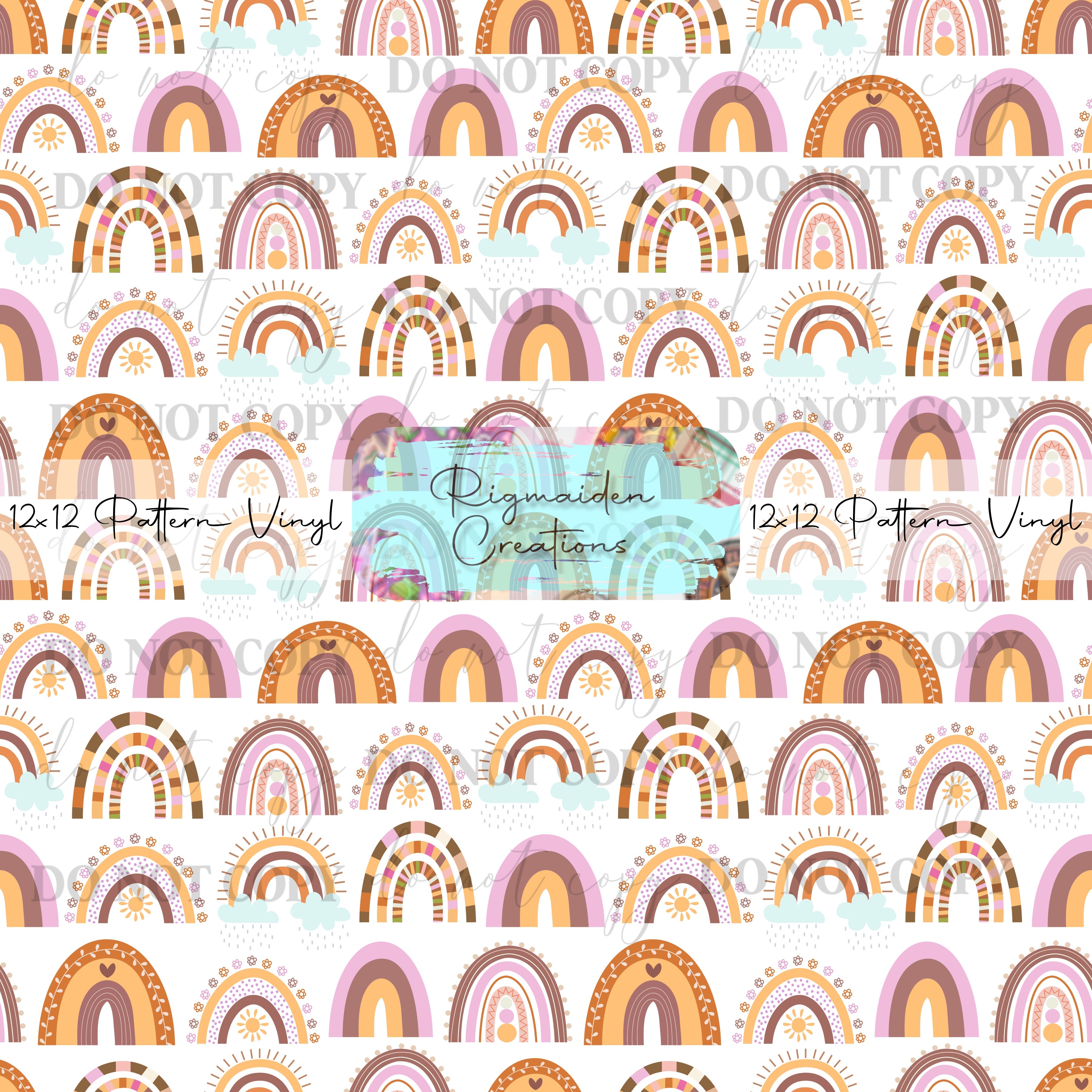 Boho Rainbows Vinyl