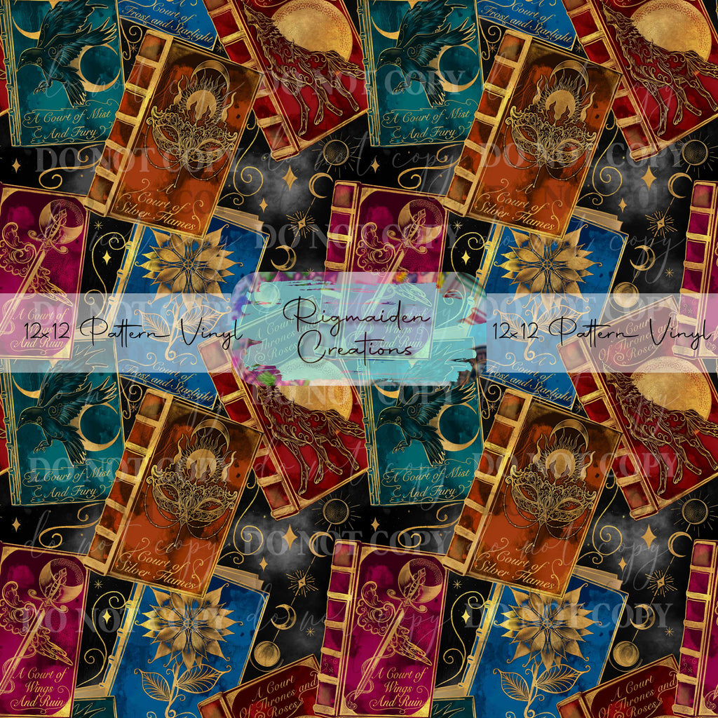 Acotar Book Collage Vinyl