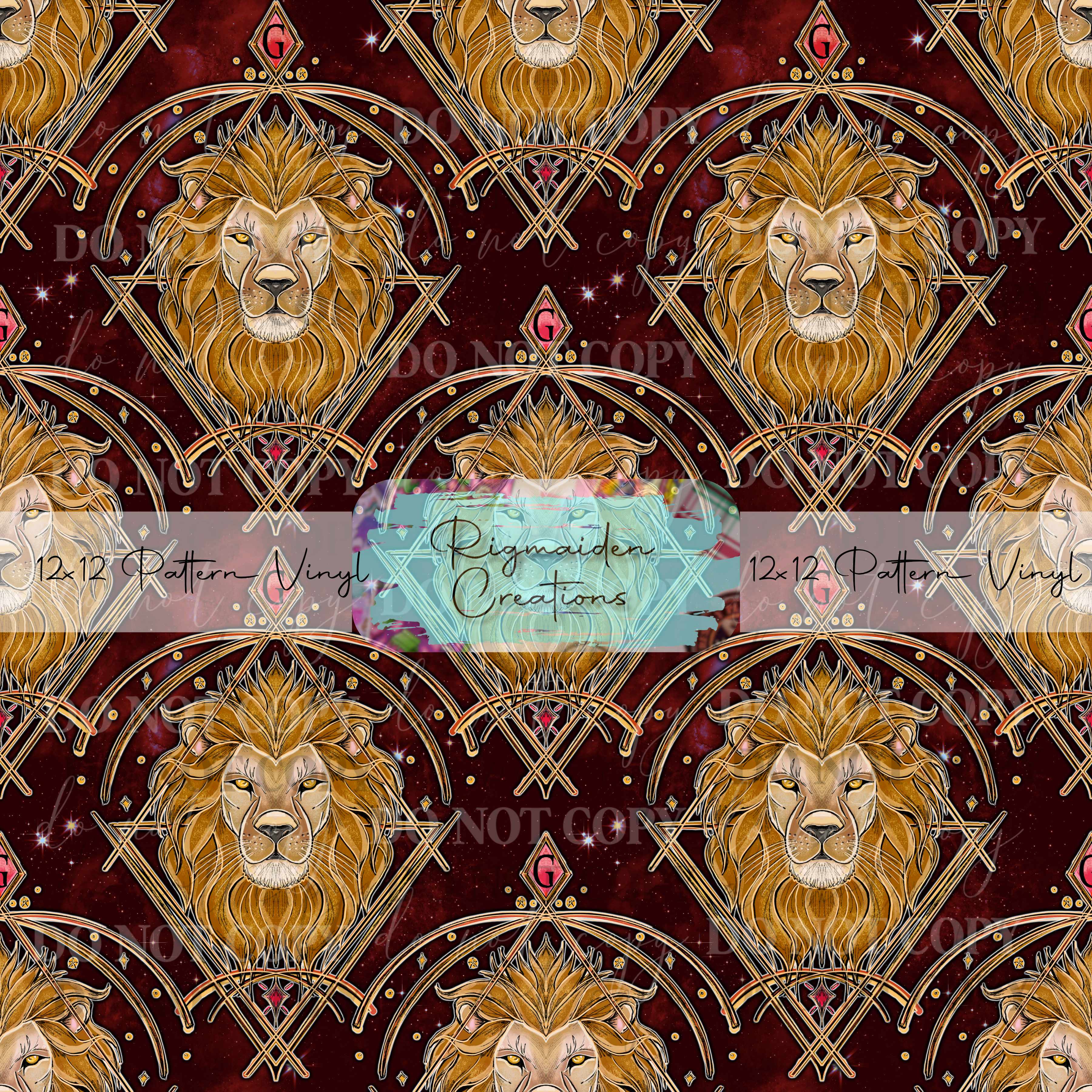 Galaxy Lion Vinyl