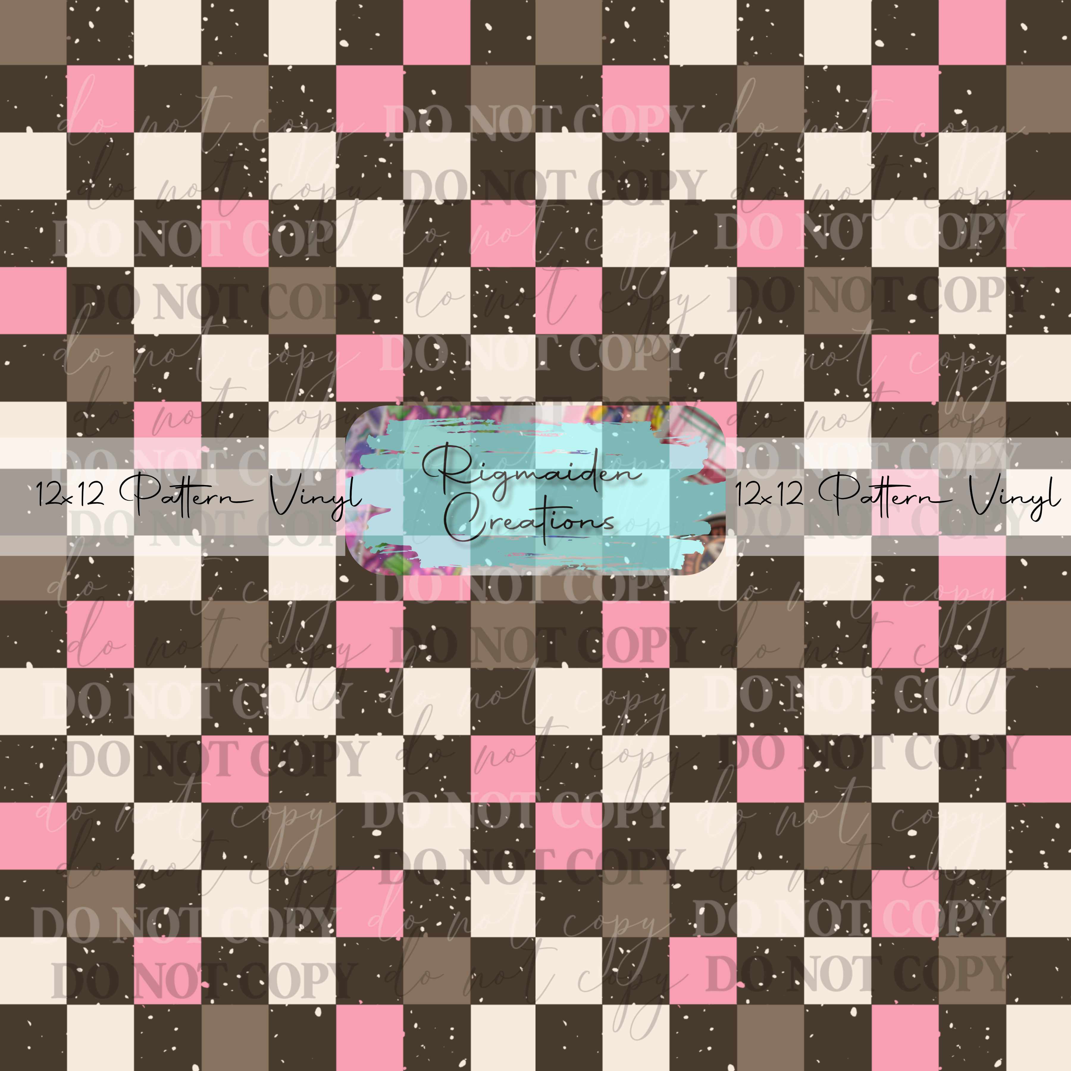 Neapolitan Checkers Vinyl
