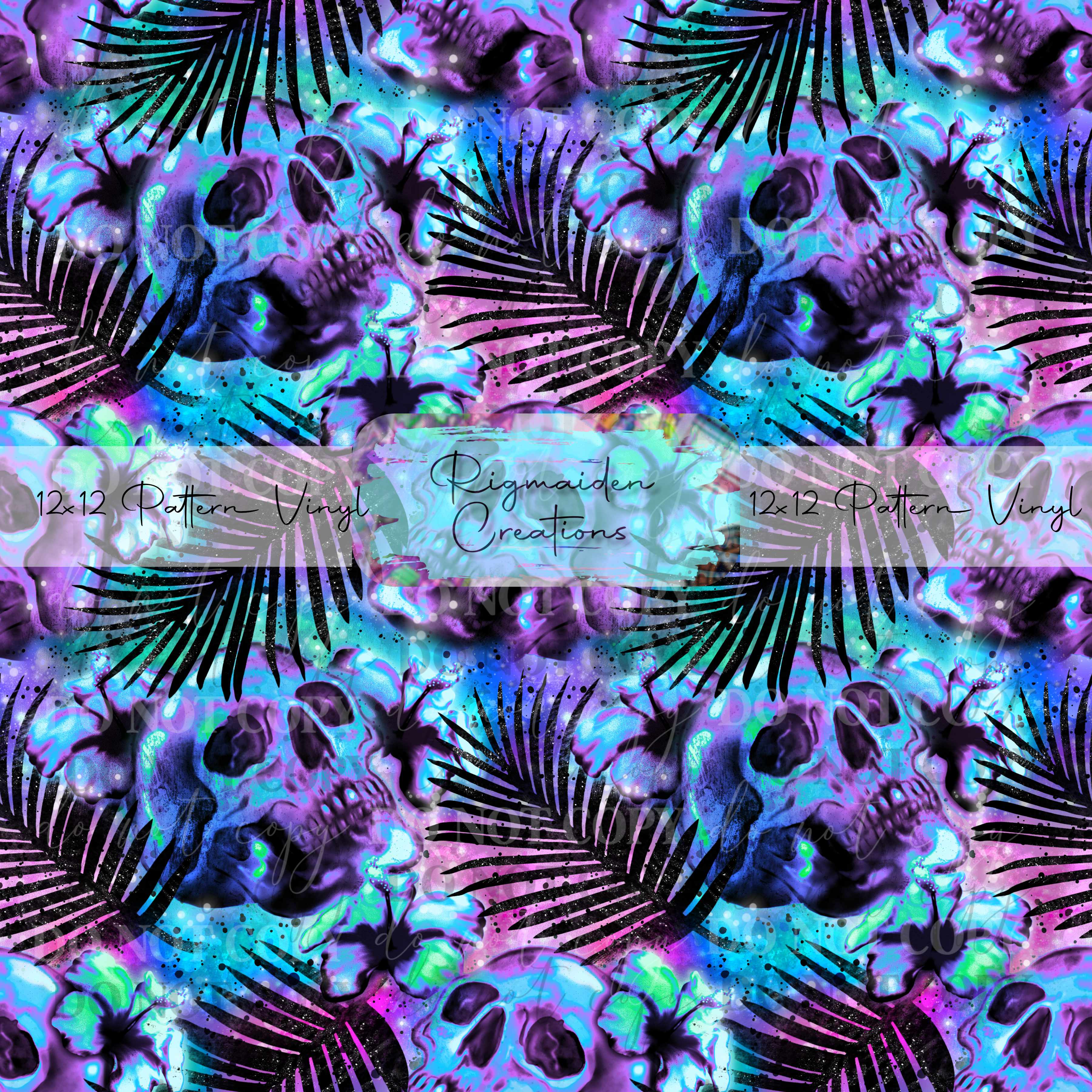 Tropical Skulls Vinyl