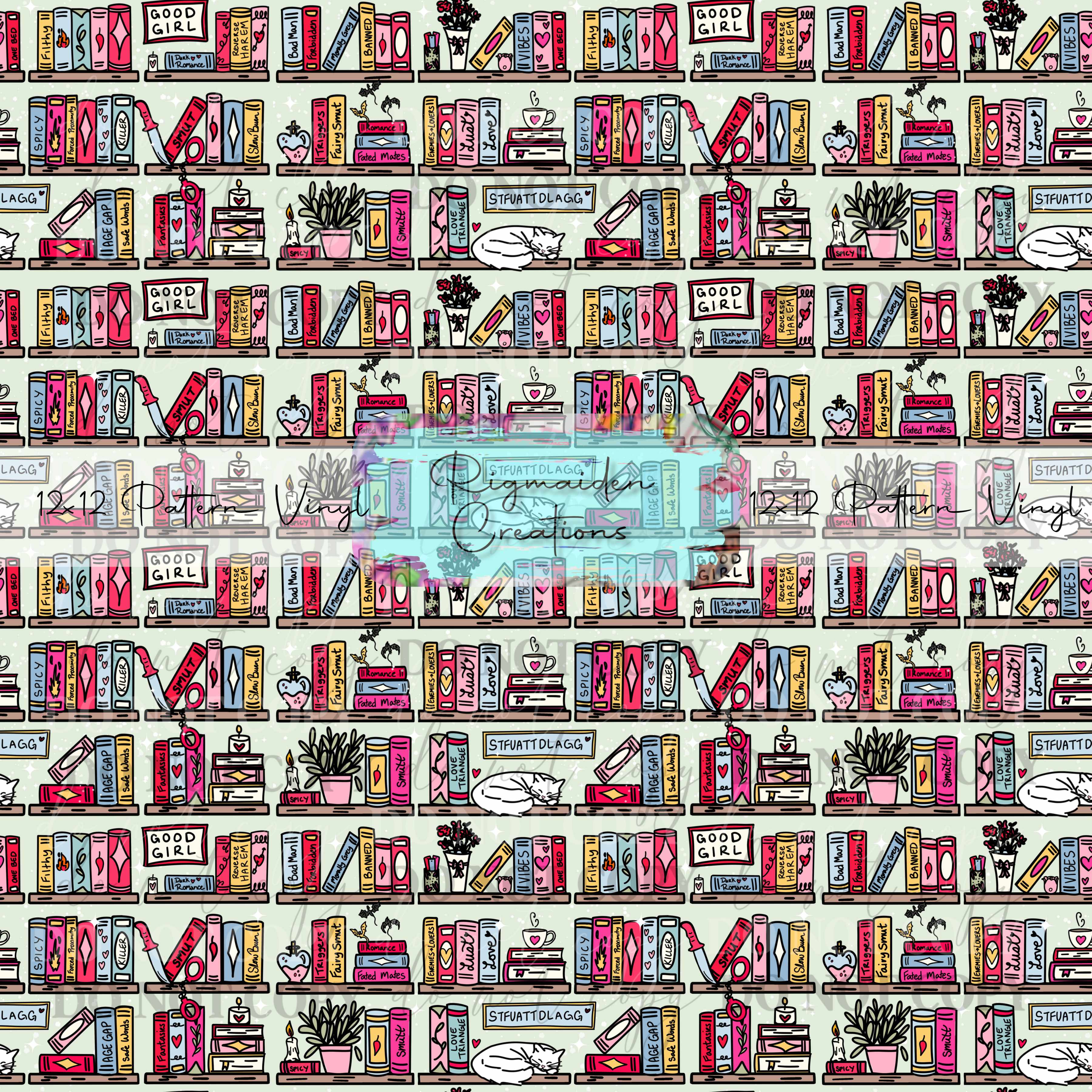 Smut Bookshelf Vinyl