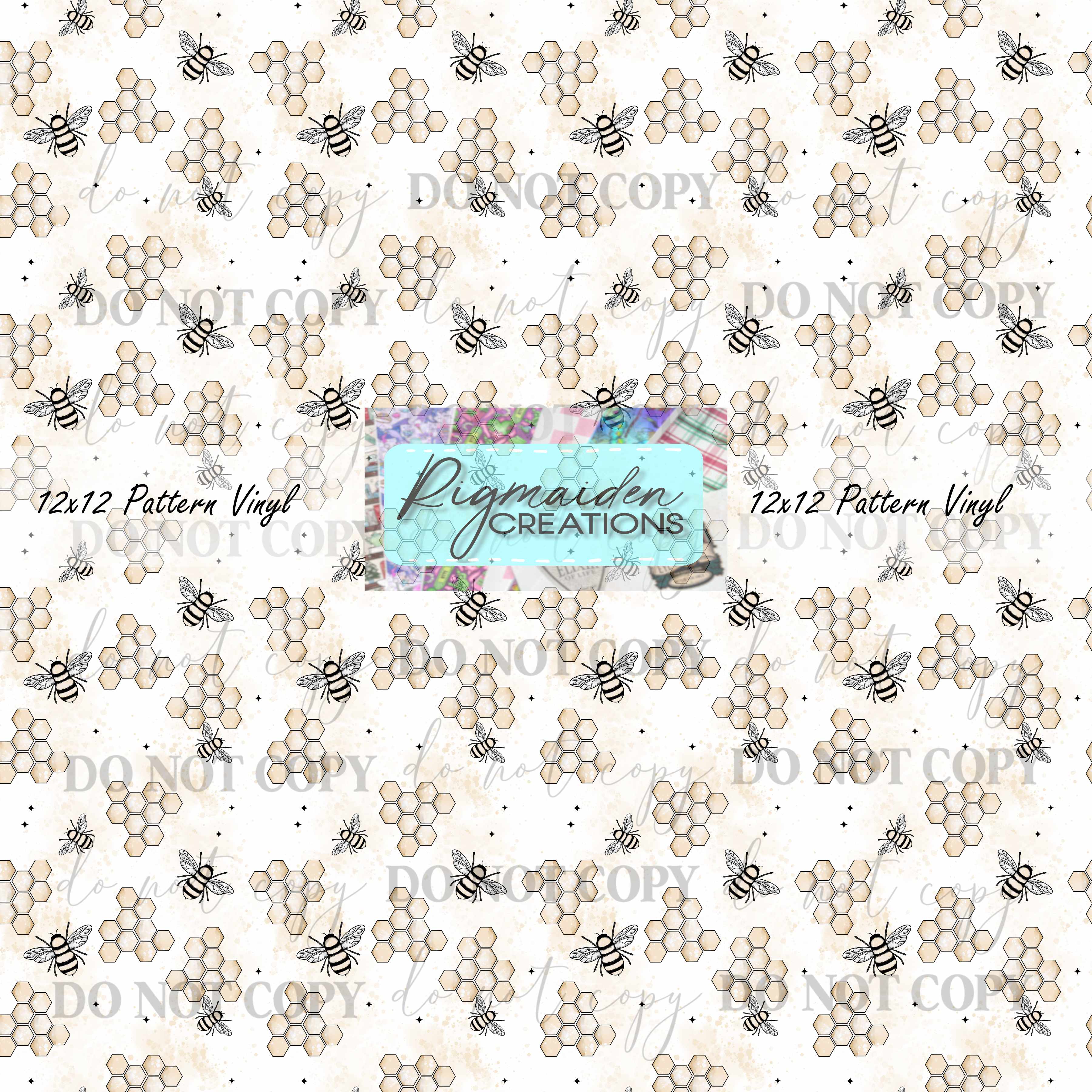 Simple Neutral Bees Vinyl
