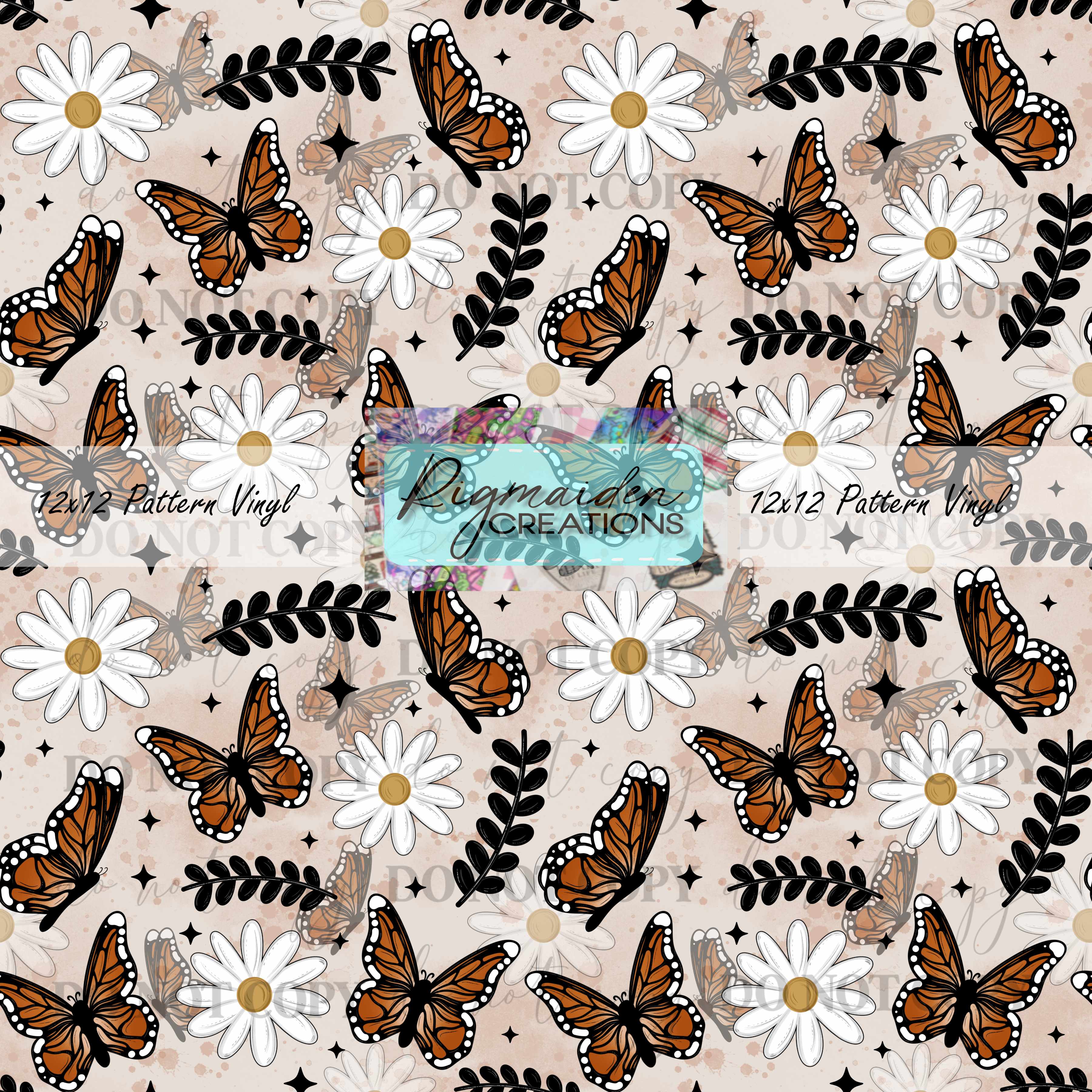 Butterflies and Daisies Vinyl
