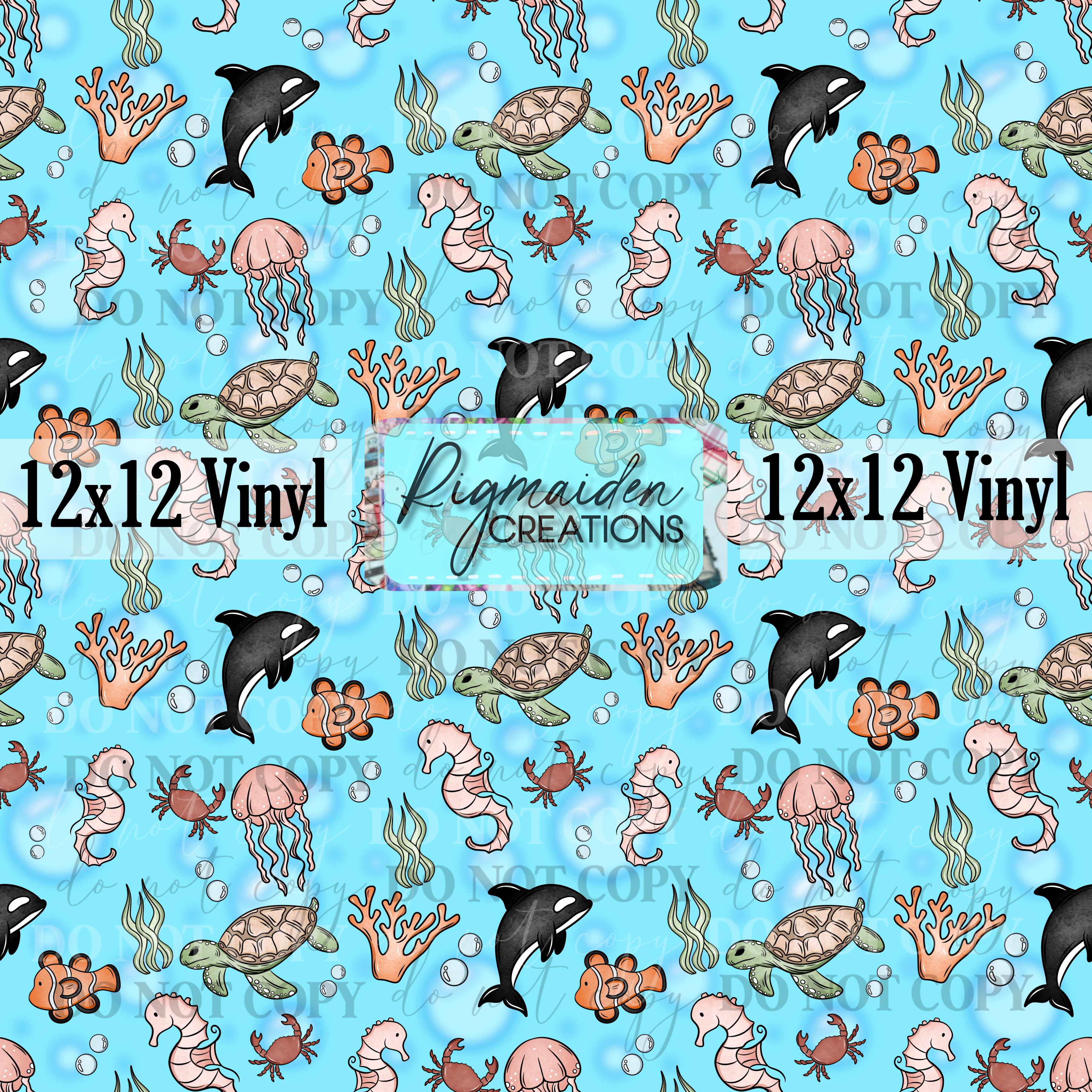 Noah's Sea Critters Vinyl