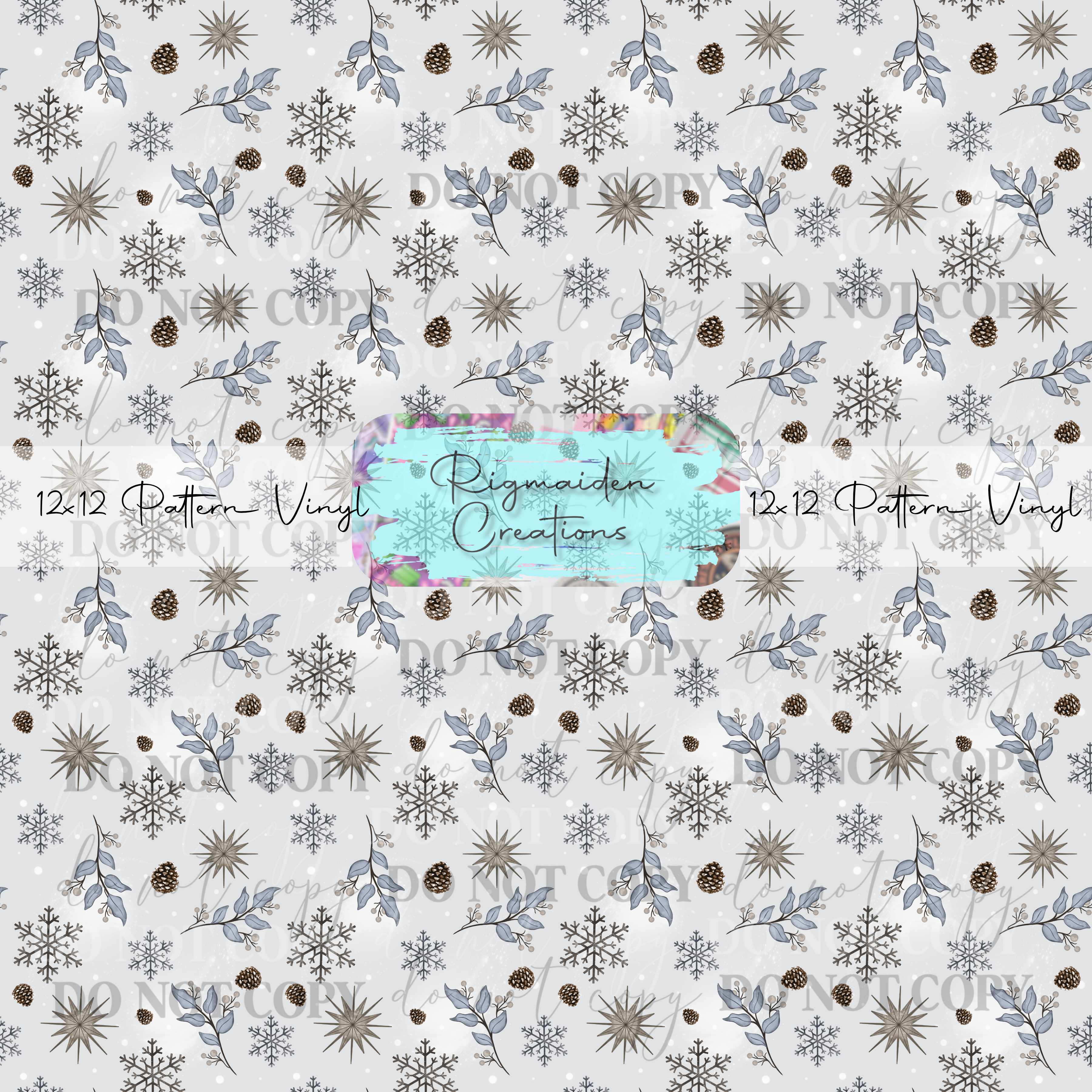 Light Blue Winter Vinyl