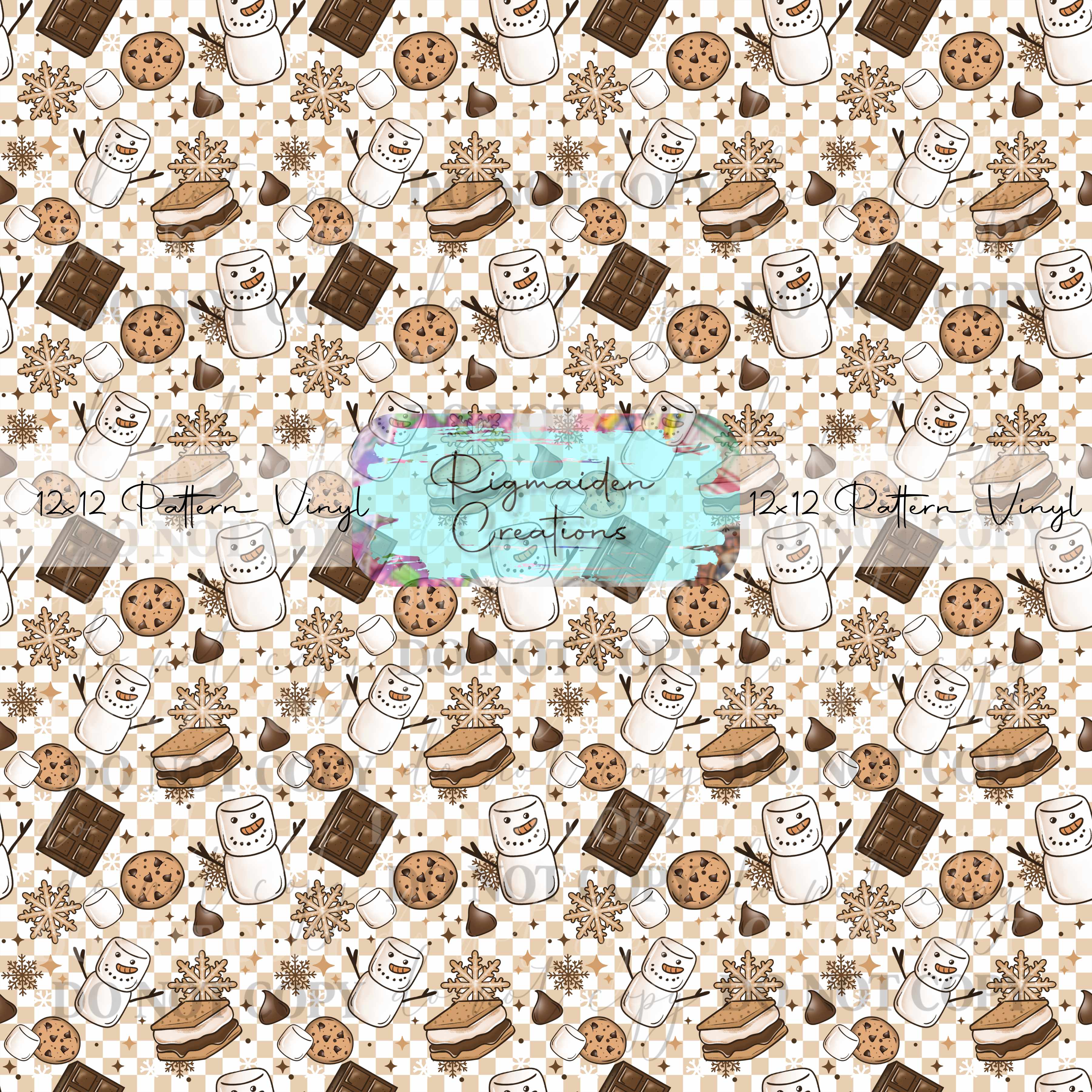 Snowman Smores Vinyl