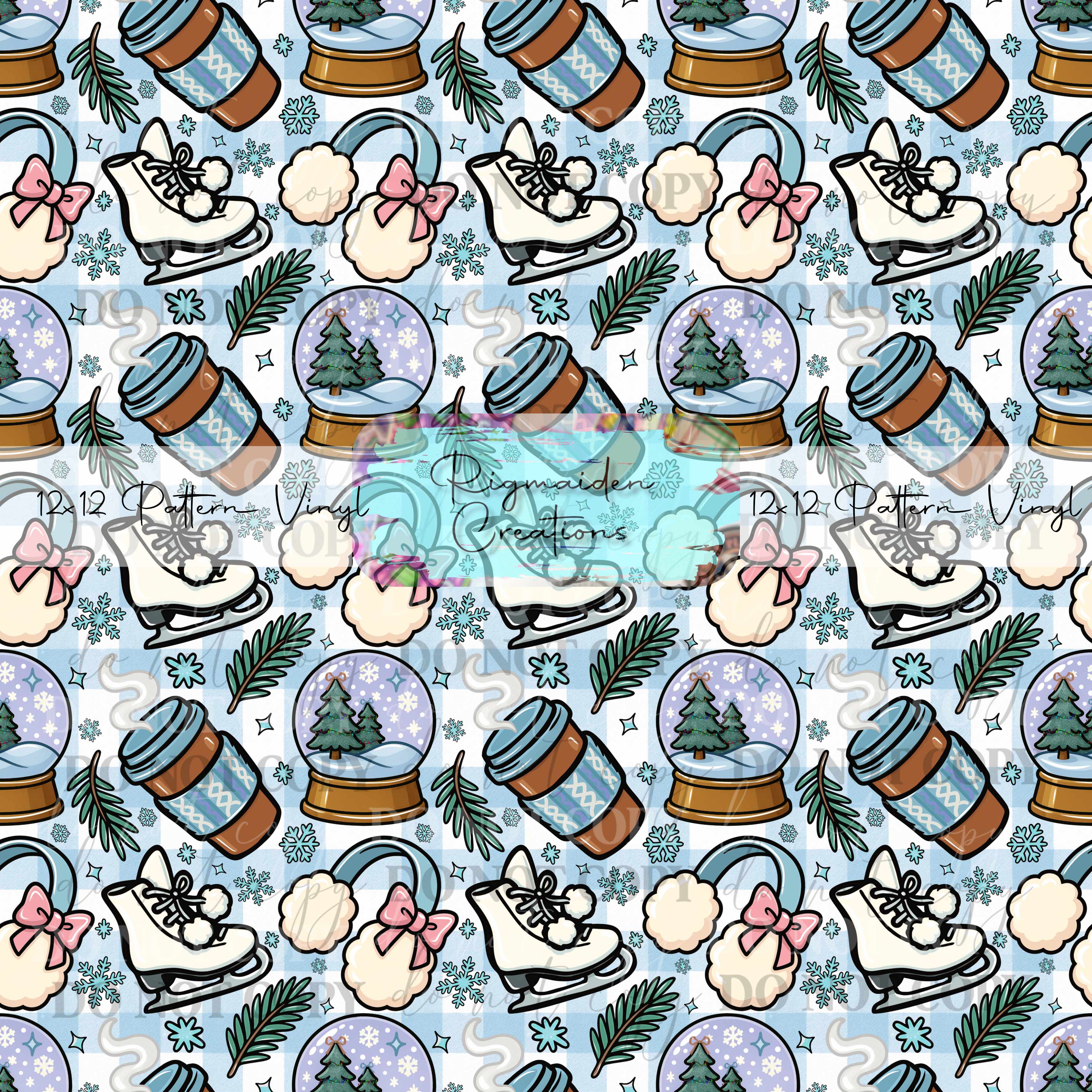 Winter Skating Blue Vinyl