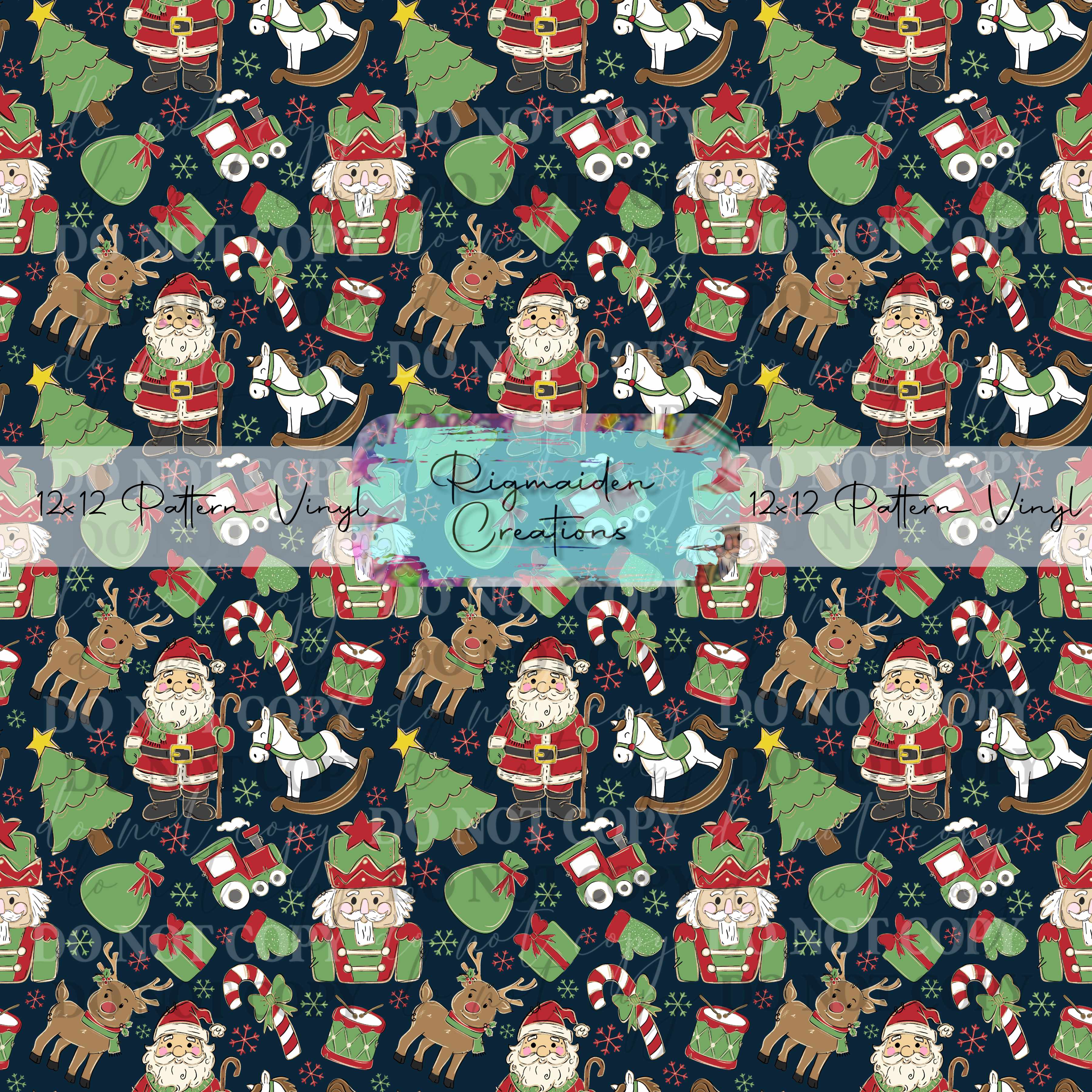 Traditional Christmas Sketch Vinyl