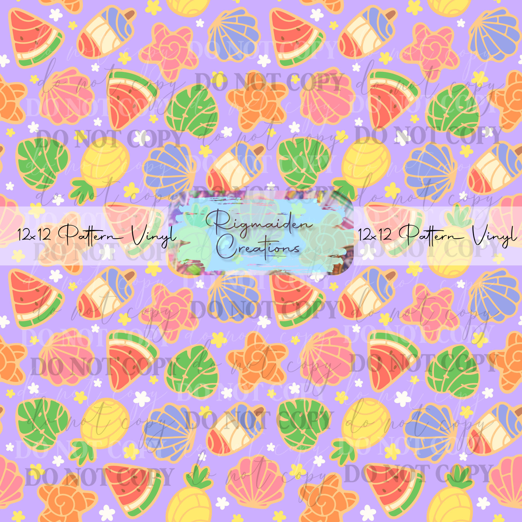 Summer Conchas Purple Vinyl