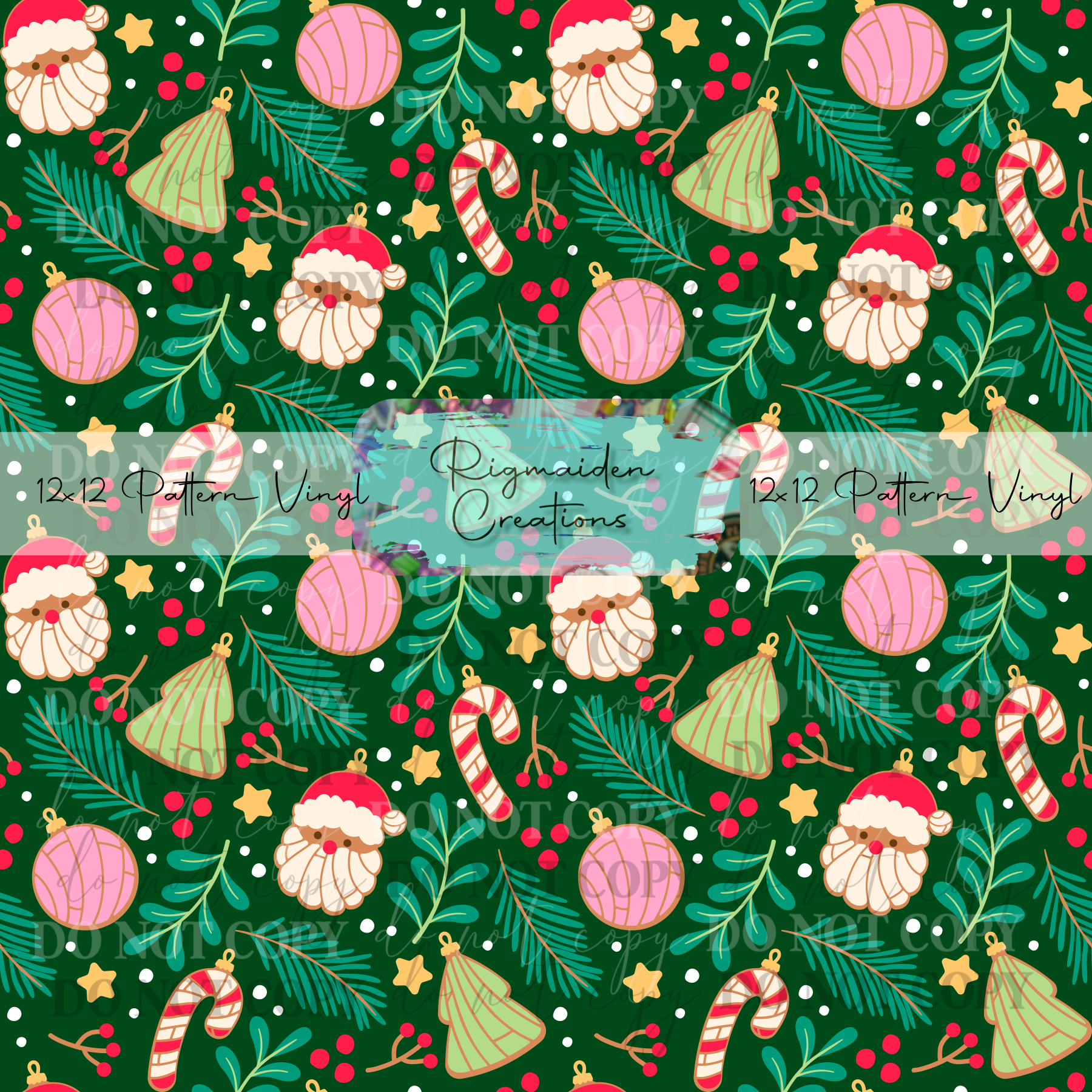 Santa Conchas Green Vinyl