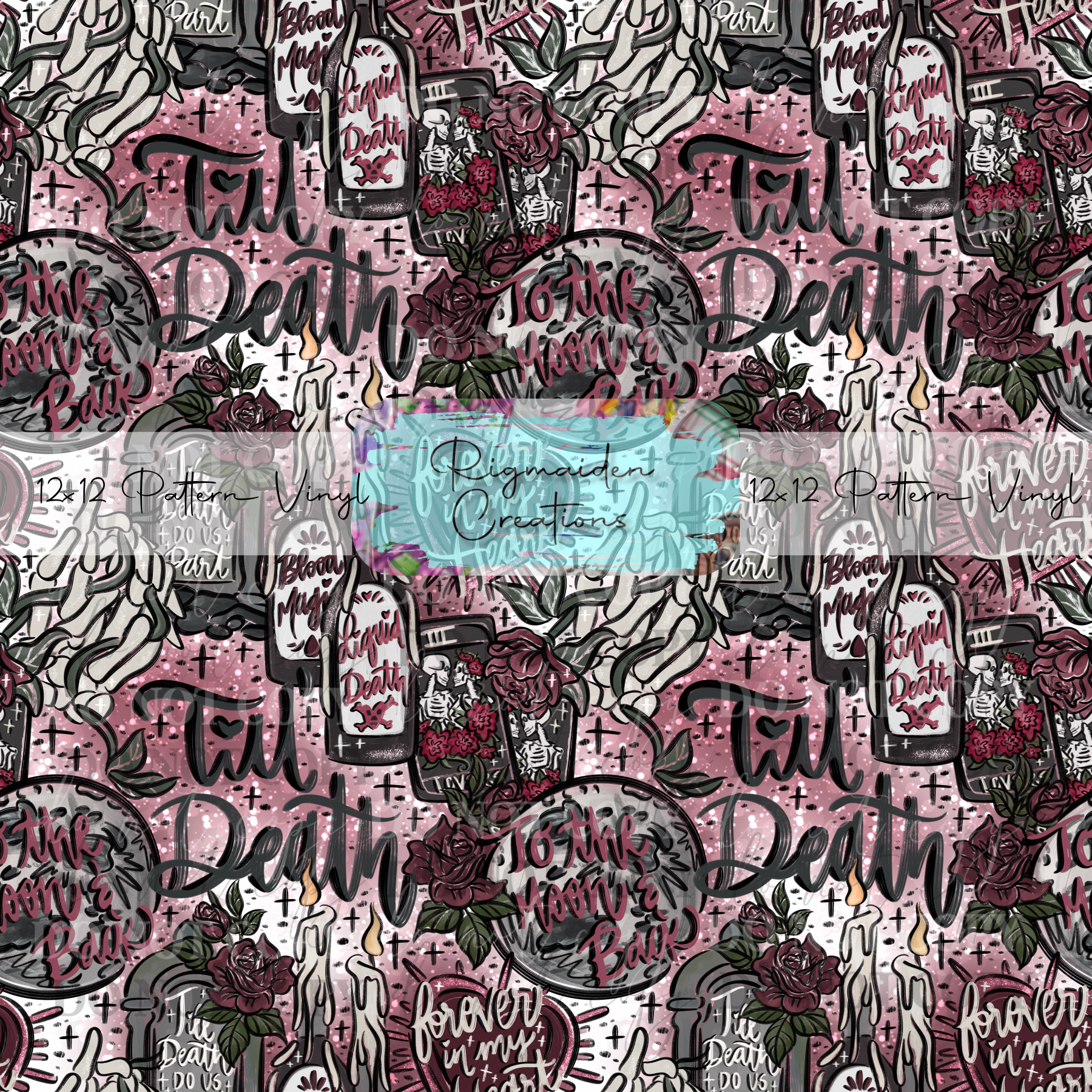 Til Death Sketch Doodles Vinyl