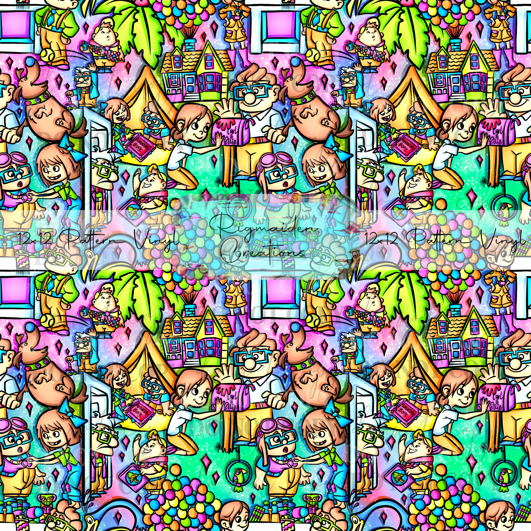 Up Adventure Bright Vinyl