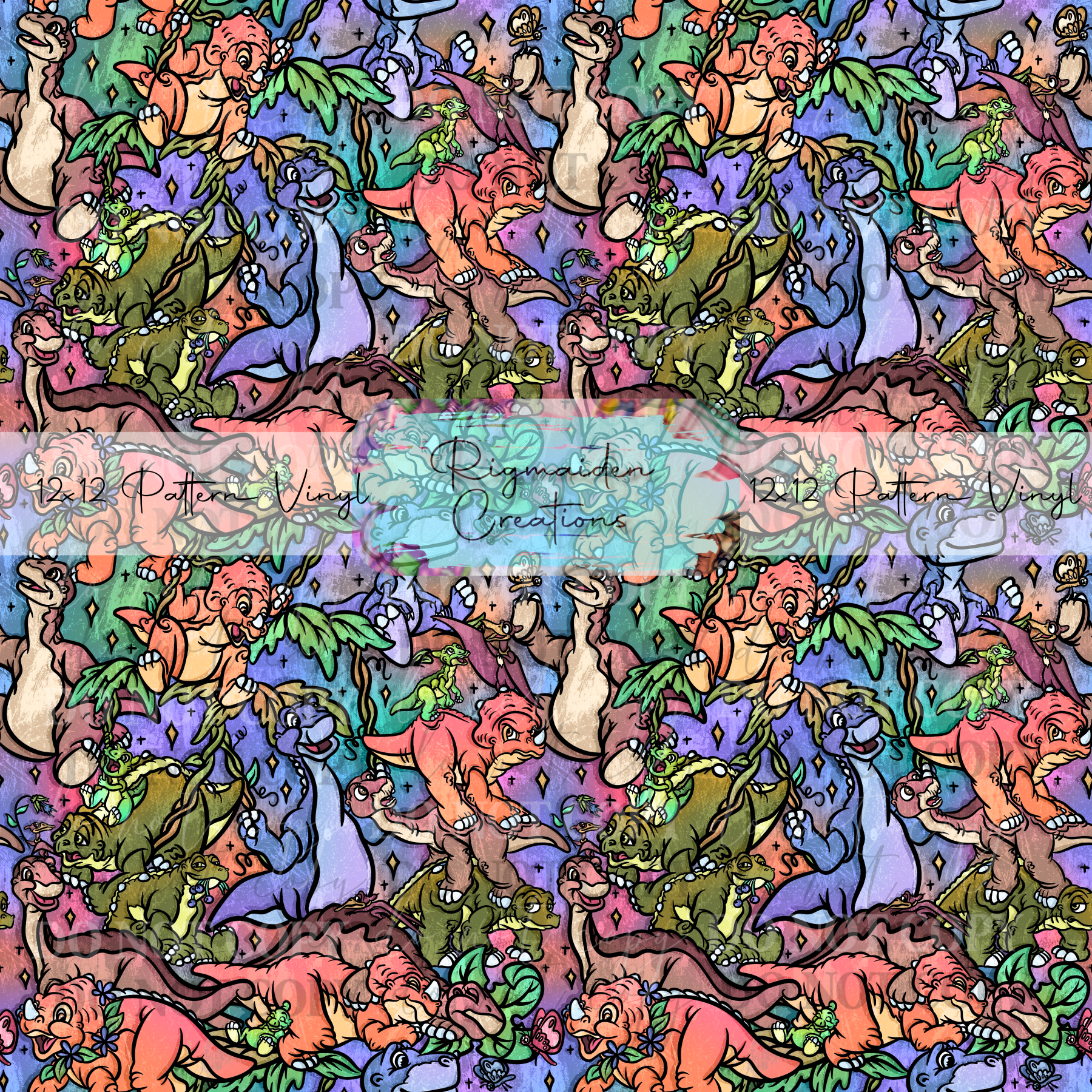 Land Before Time Bright Vinyl