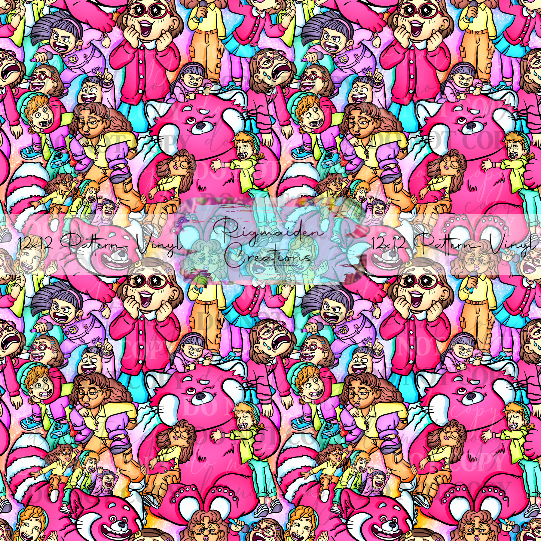 Turning Red Bright Vinyl