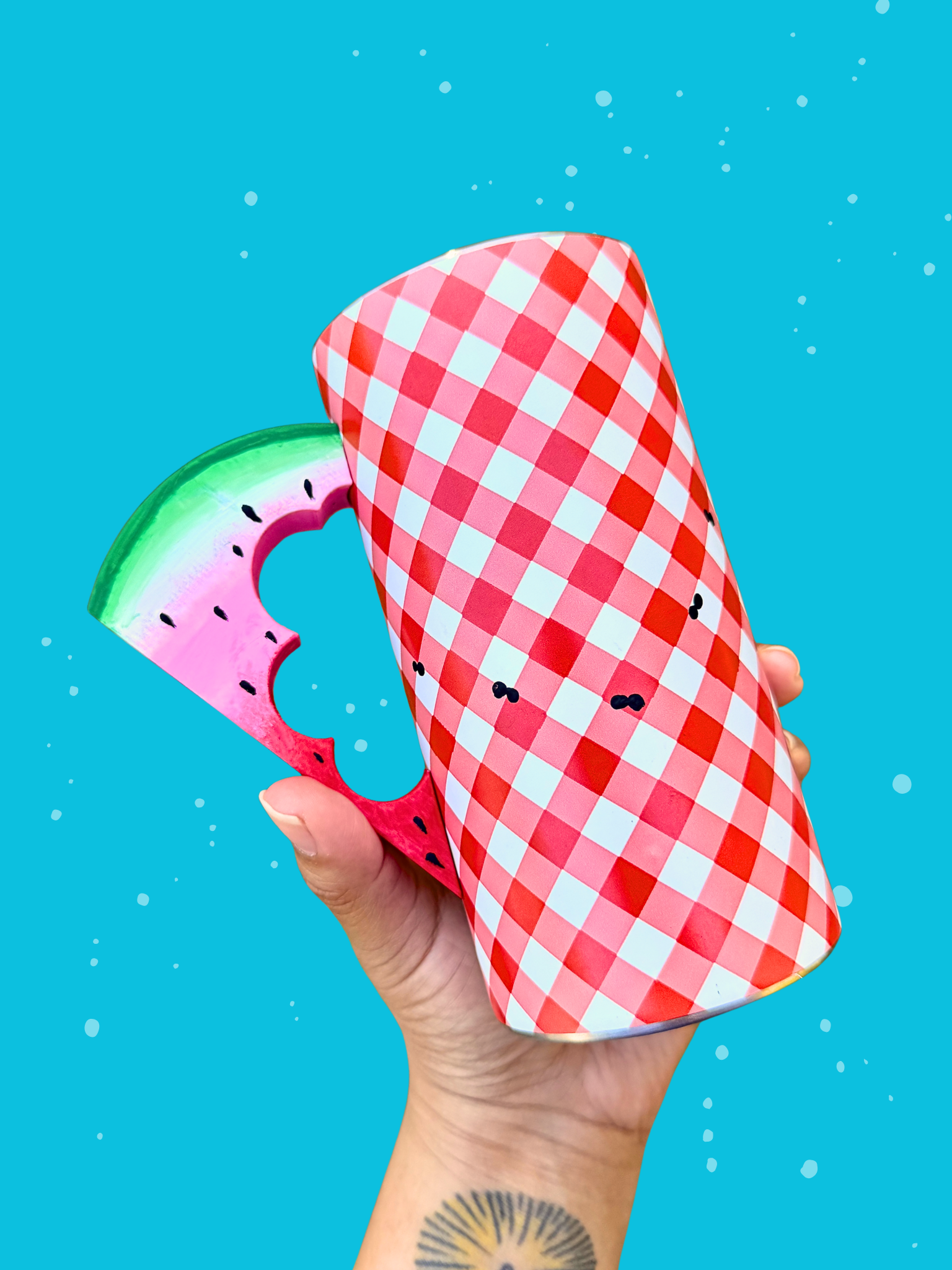 Watermelon Slice 3D Tumbler Handle