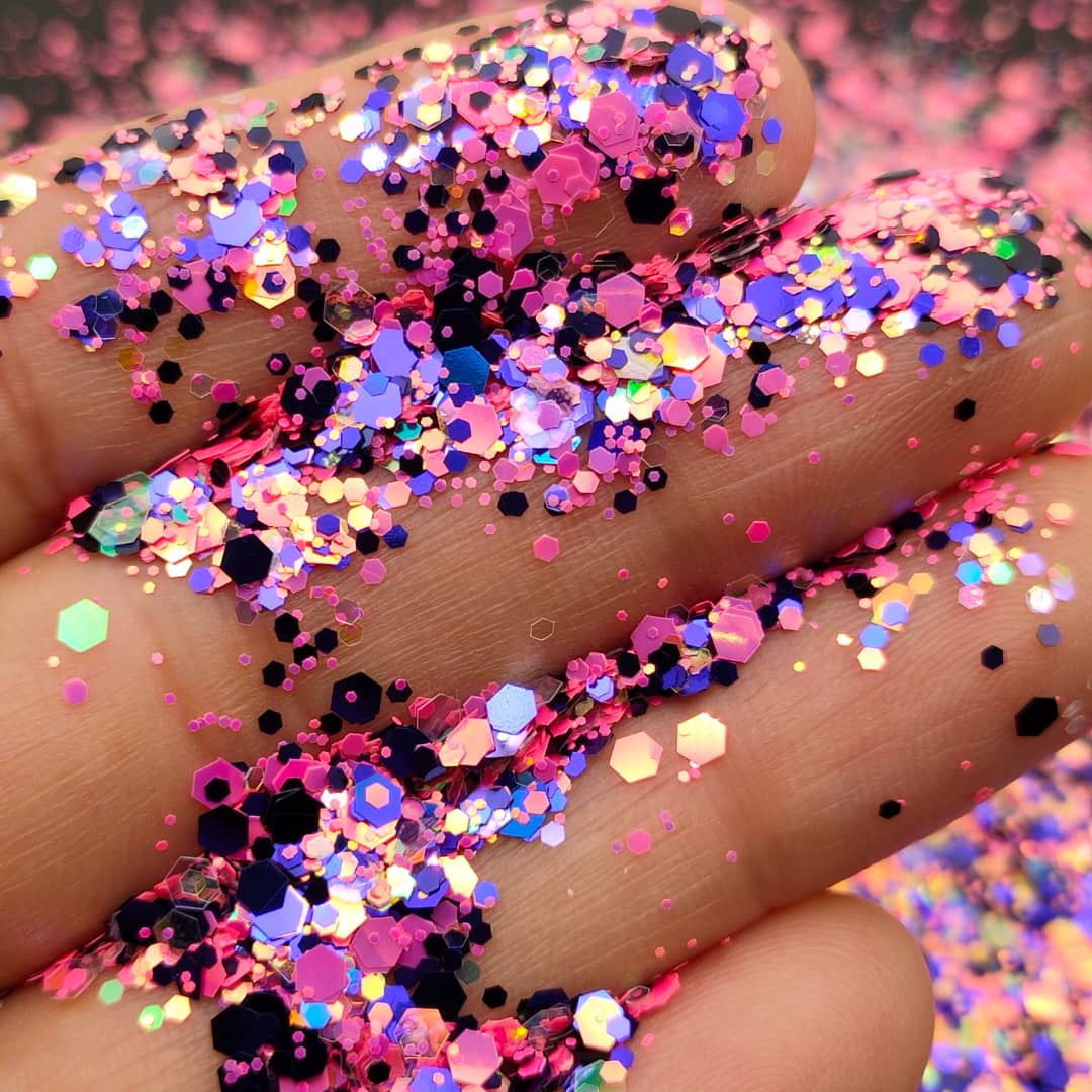 SHARK BAIT - Chunky Metallic Mixed Glitter