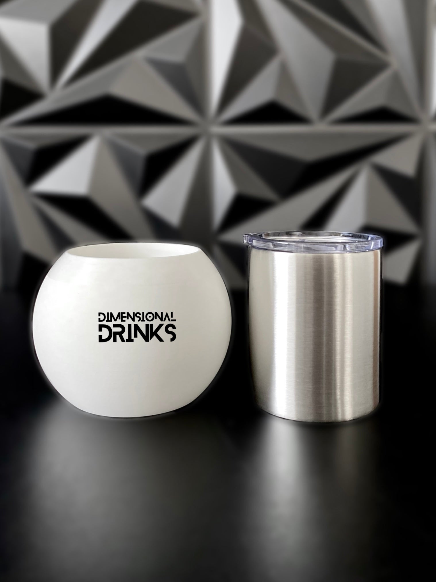Large Sphere 3D Tumbler Sleeve