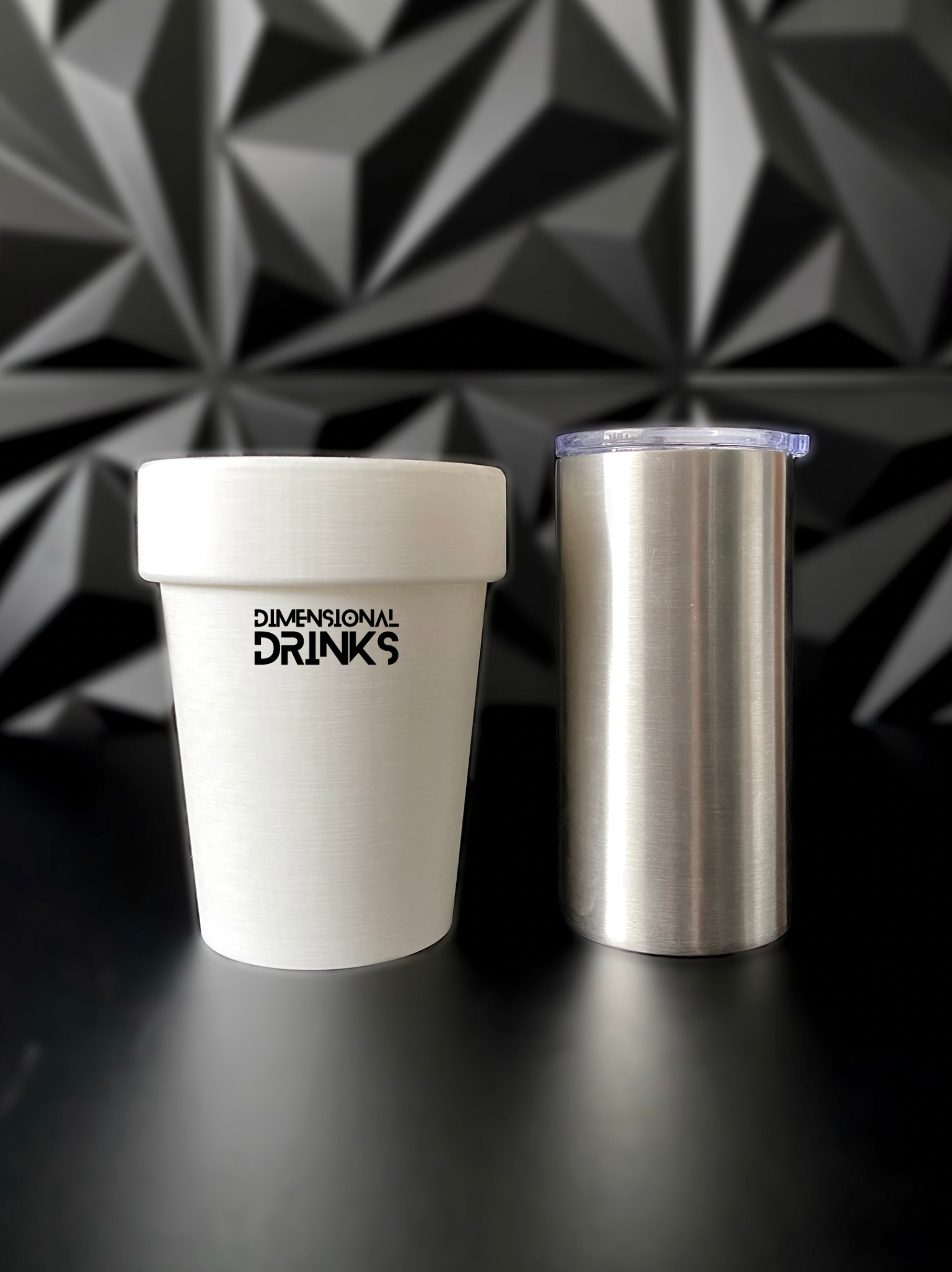 Flower Pot 3D Tumbler Sleeve