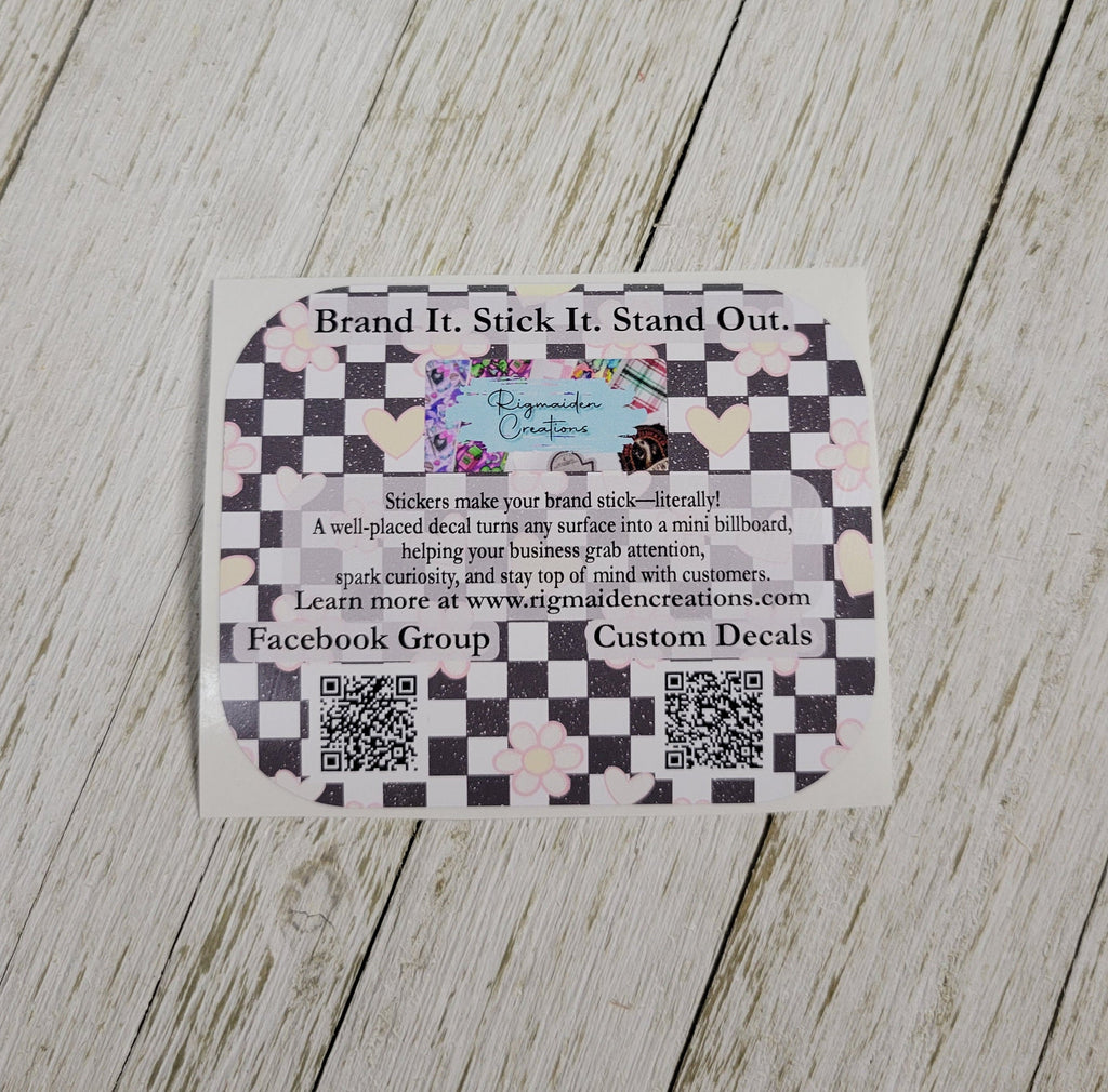 Custom Business Sticker Sheets