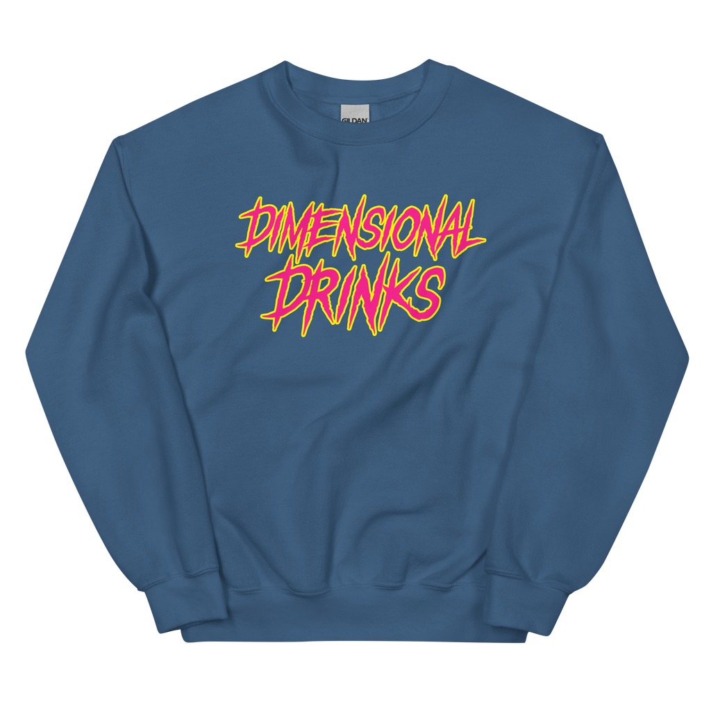 Retro Unisex Crew Neck Sweatshirt