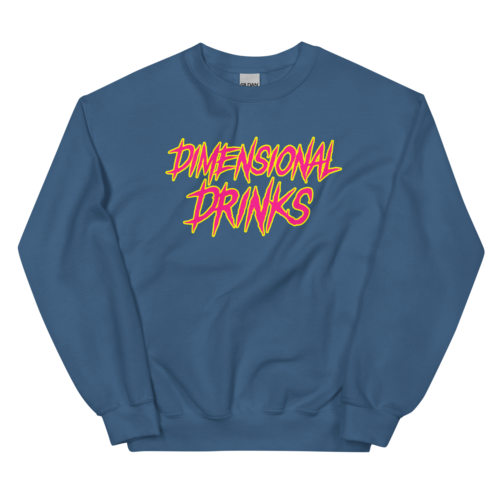 Retro Unisex Crew Neck Sweatshirt