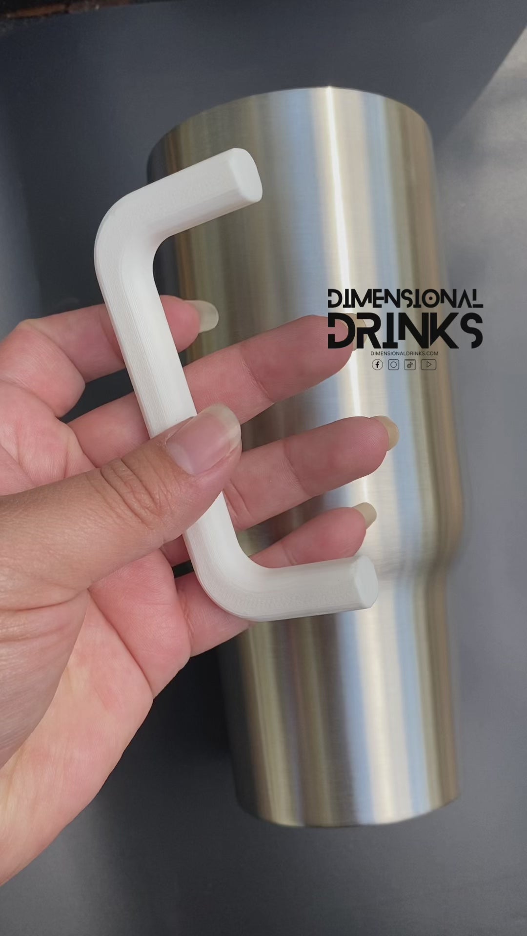 Square Tumbler Handle