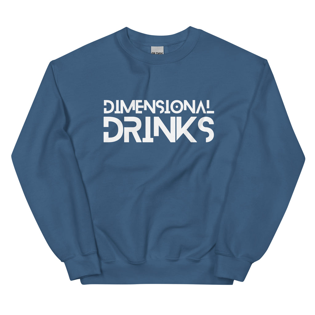 Dimensional Drinks Unisex Crew Neck Sweatshirt
