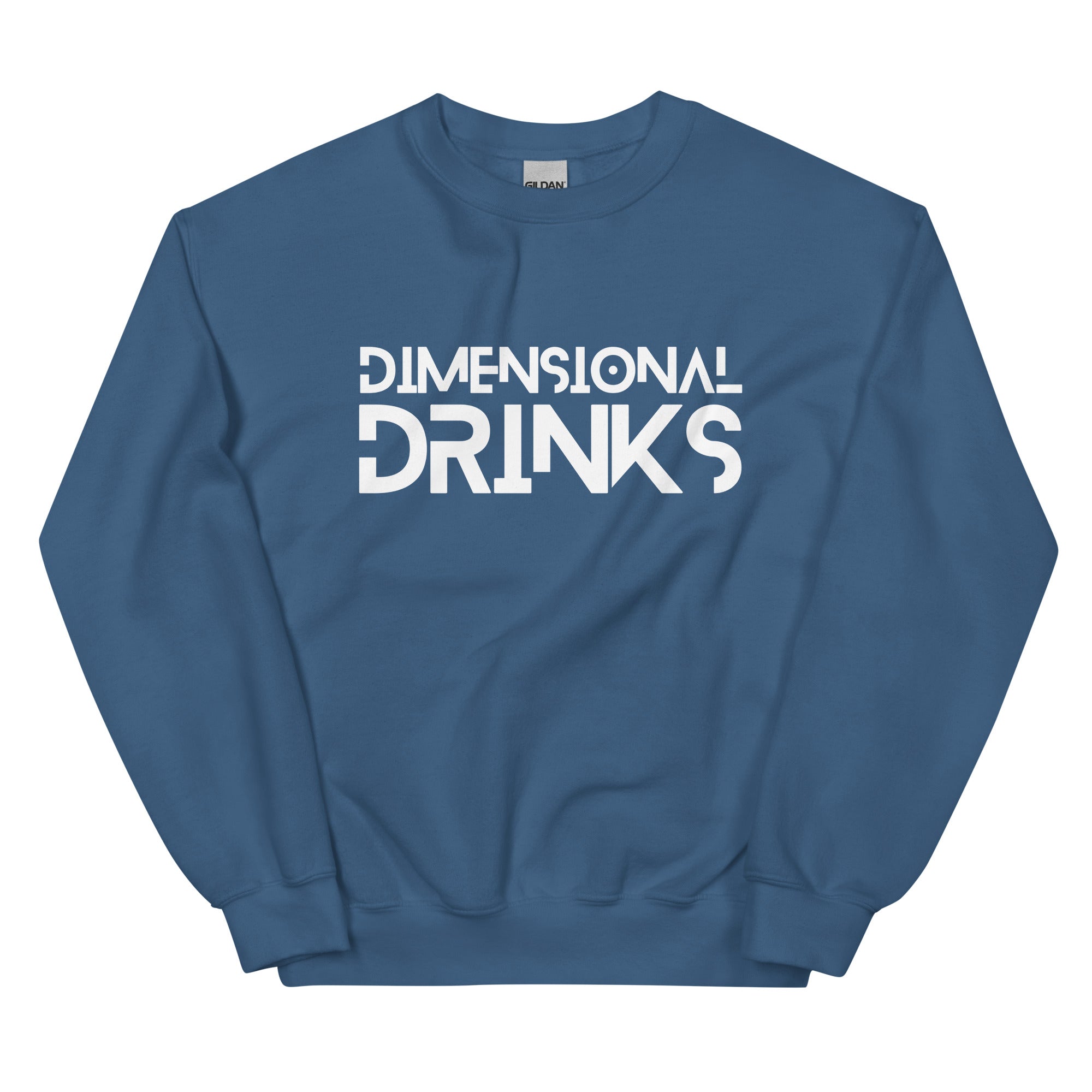 Dimensional Drinks Unisex Crew Neck Sweatshirt