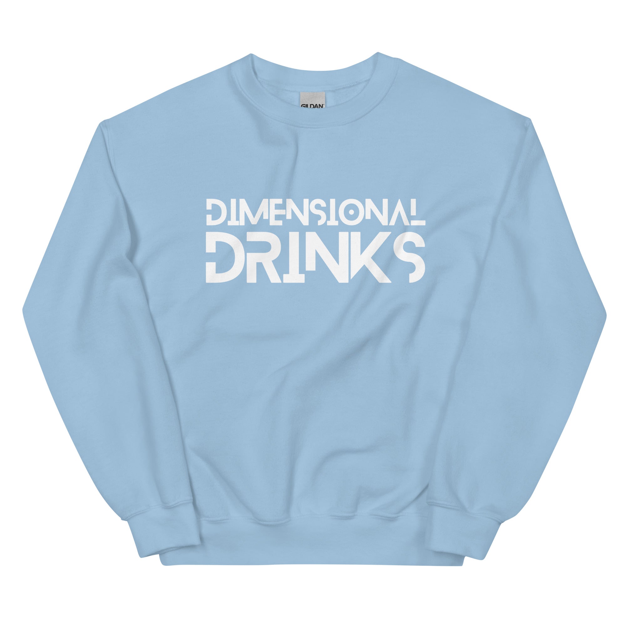 Dimensional Drinks Unisex Crew Neck Sweatshirt
